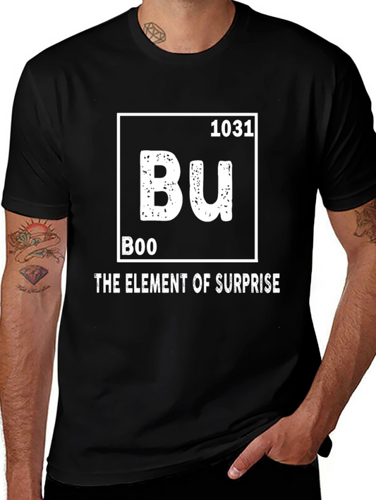 Boo Element of Surprise Halloween T-Shirt