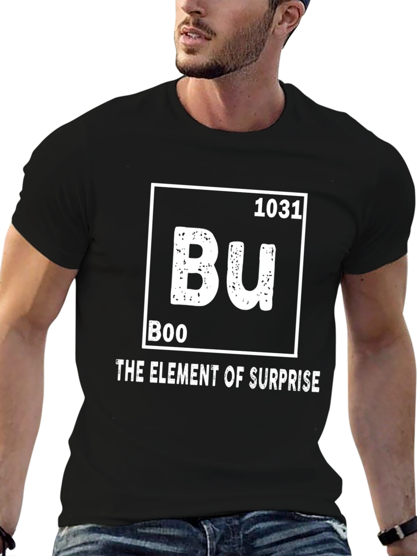 Boo Element of Surprise Halloween T-Shirt