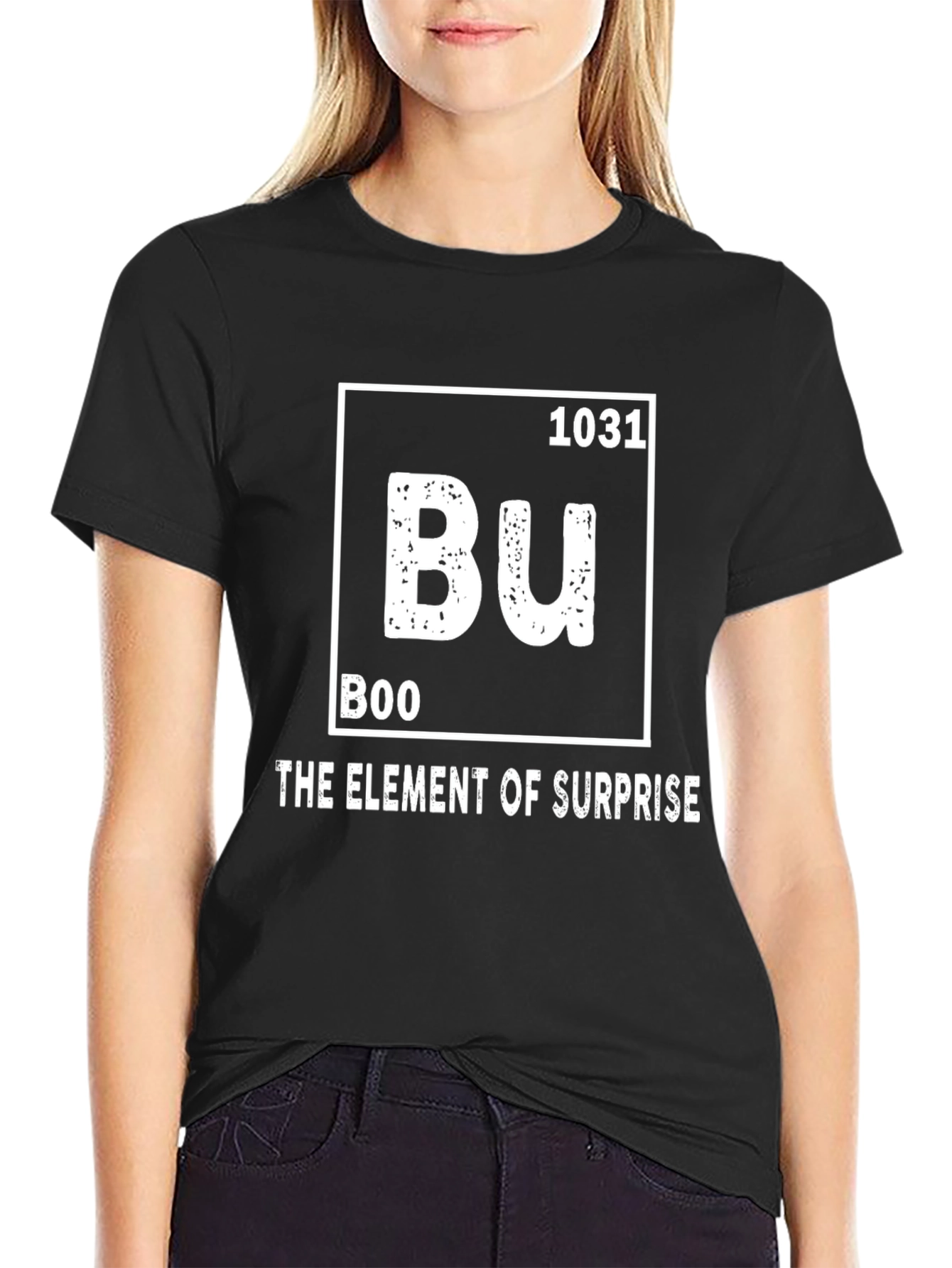 Boo Element of Surprise Halloween T-Shirt