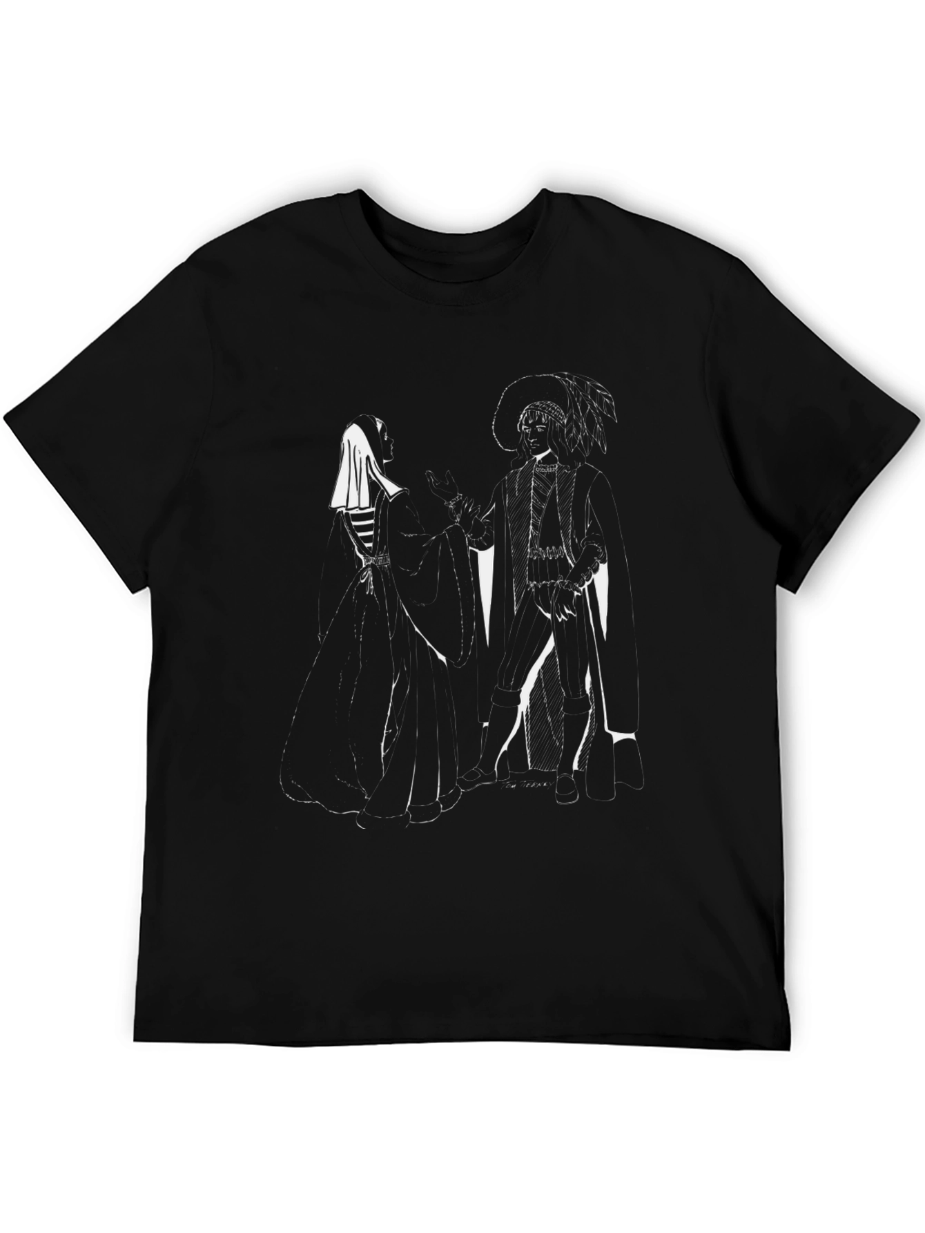 Dramatic Lovers T-Shirt - Black