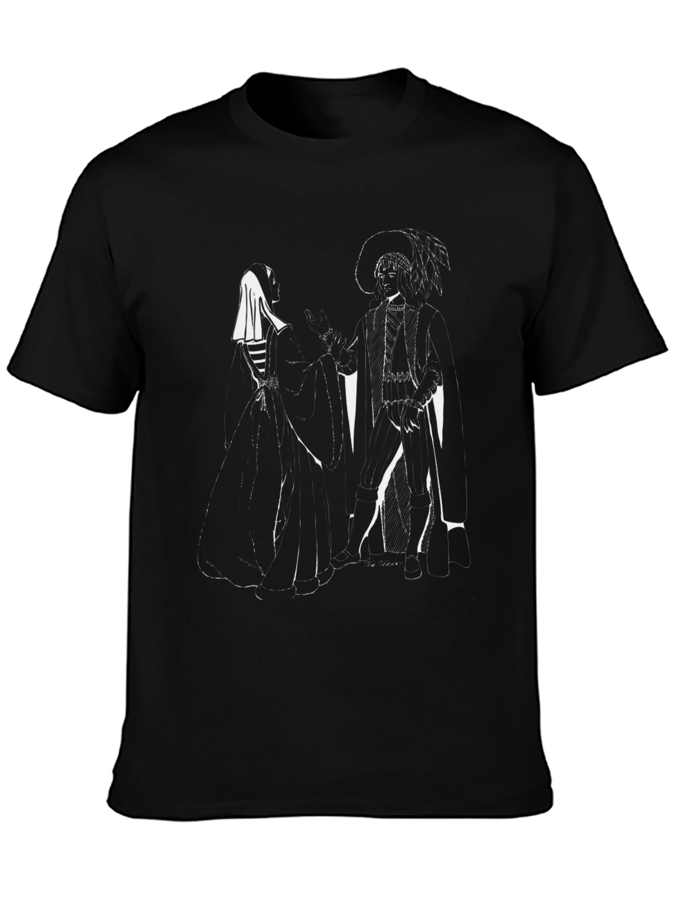 Dramatic Lovers T-Shirt - Black