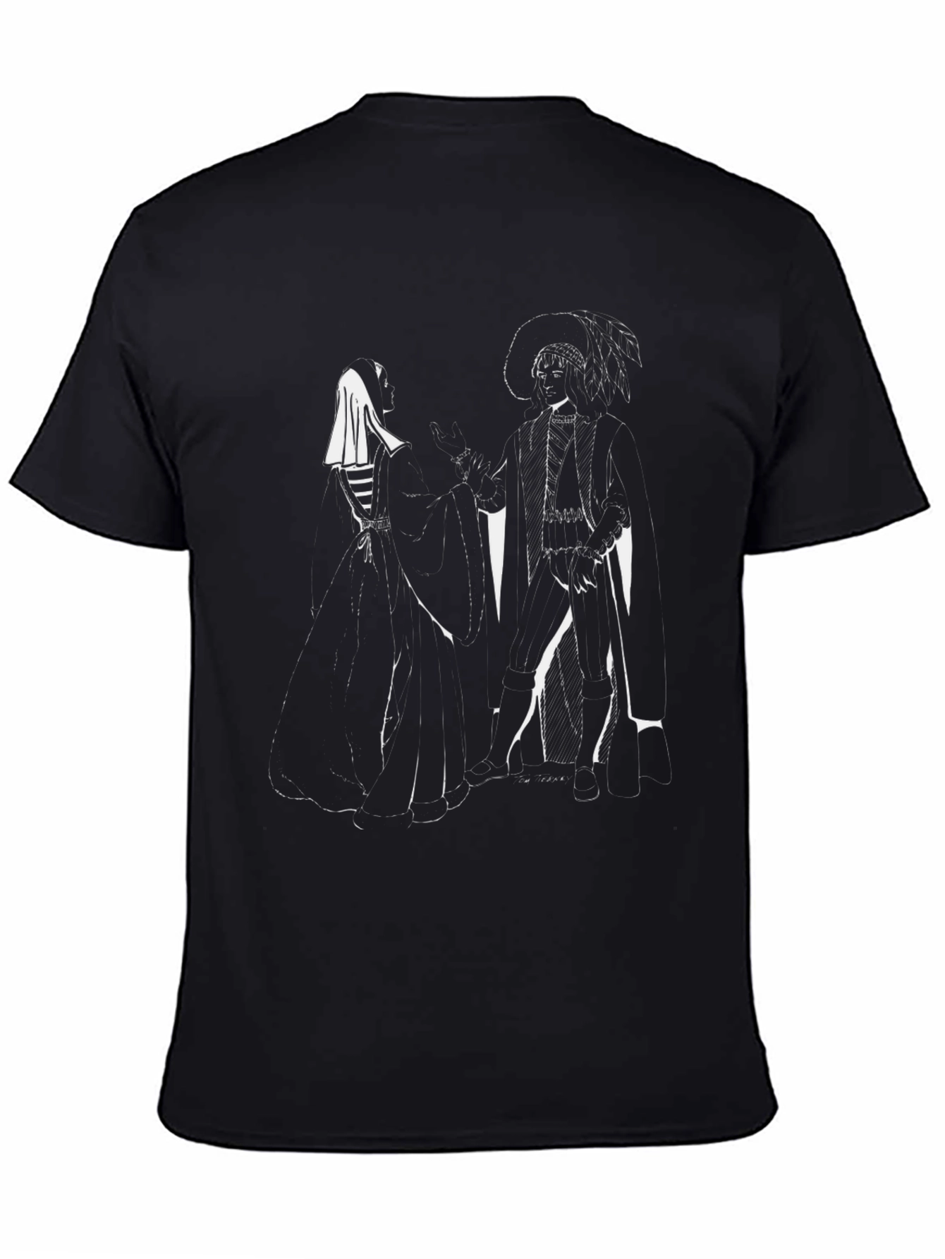 Dramatic Lovers T-Shirt - Black