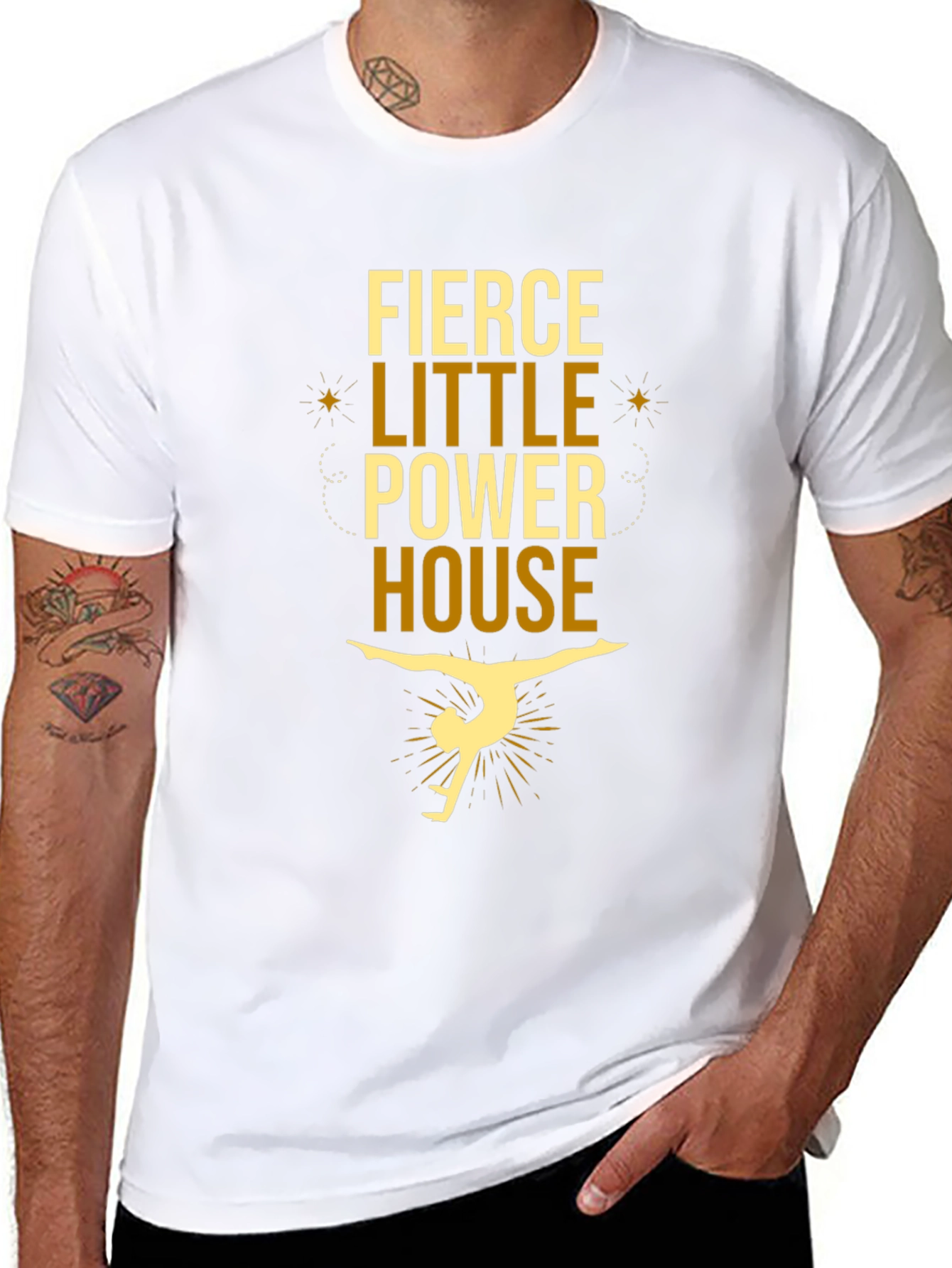 Fierce Little Power House Graphic Tee