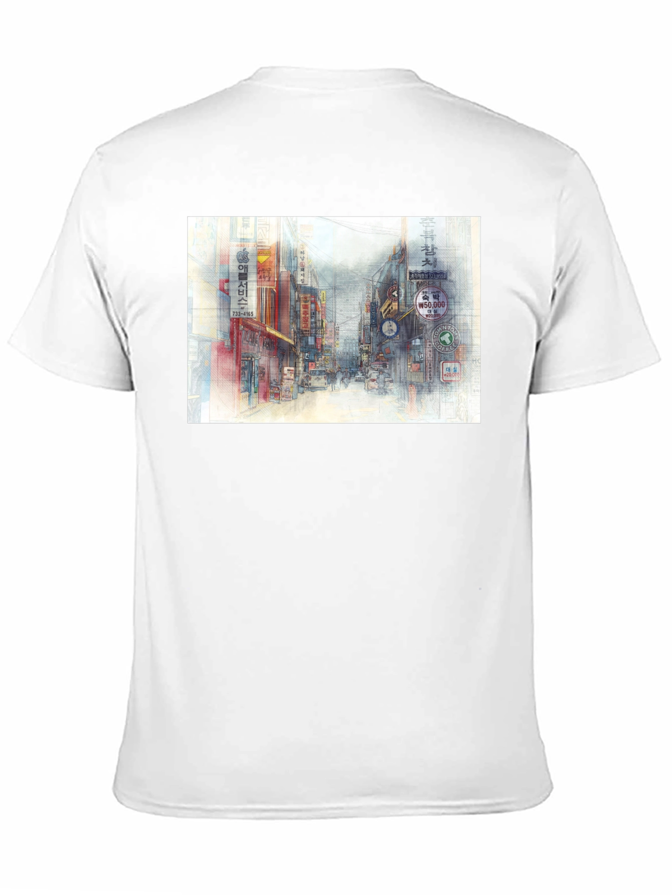 Urban Street Art Tee - Cool Cityscape Graphic T-Shirt
