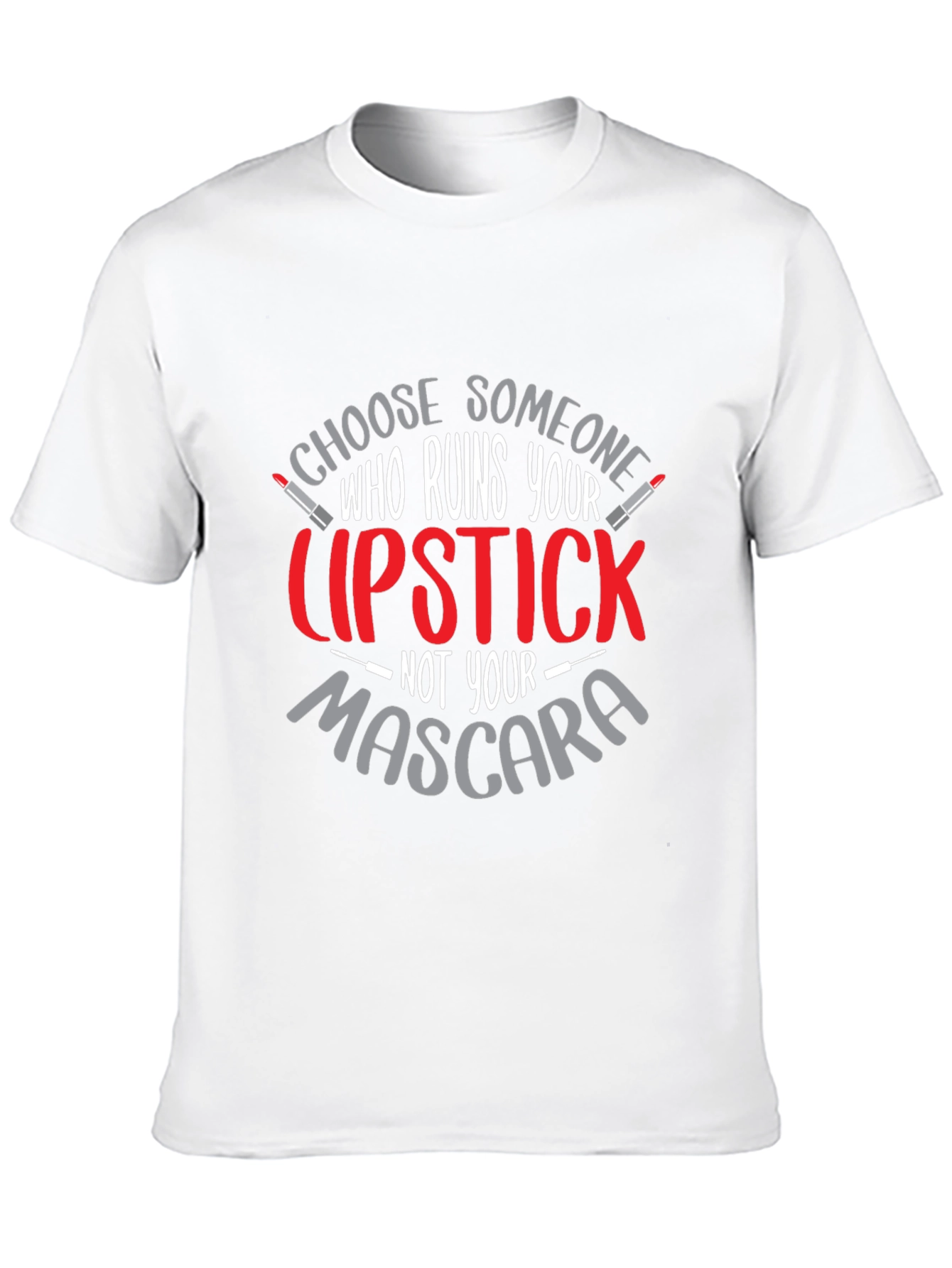 Lipstick Mascara Graphic Tee
