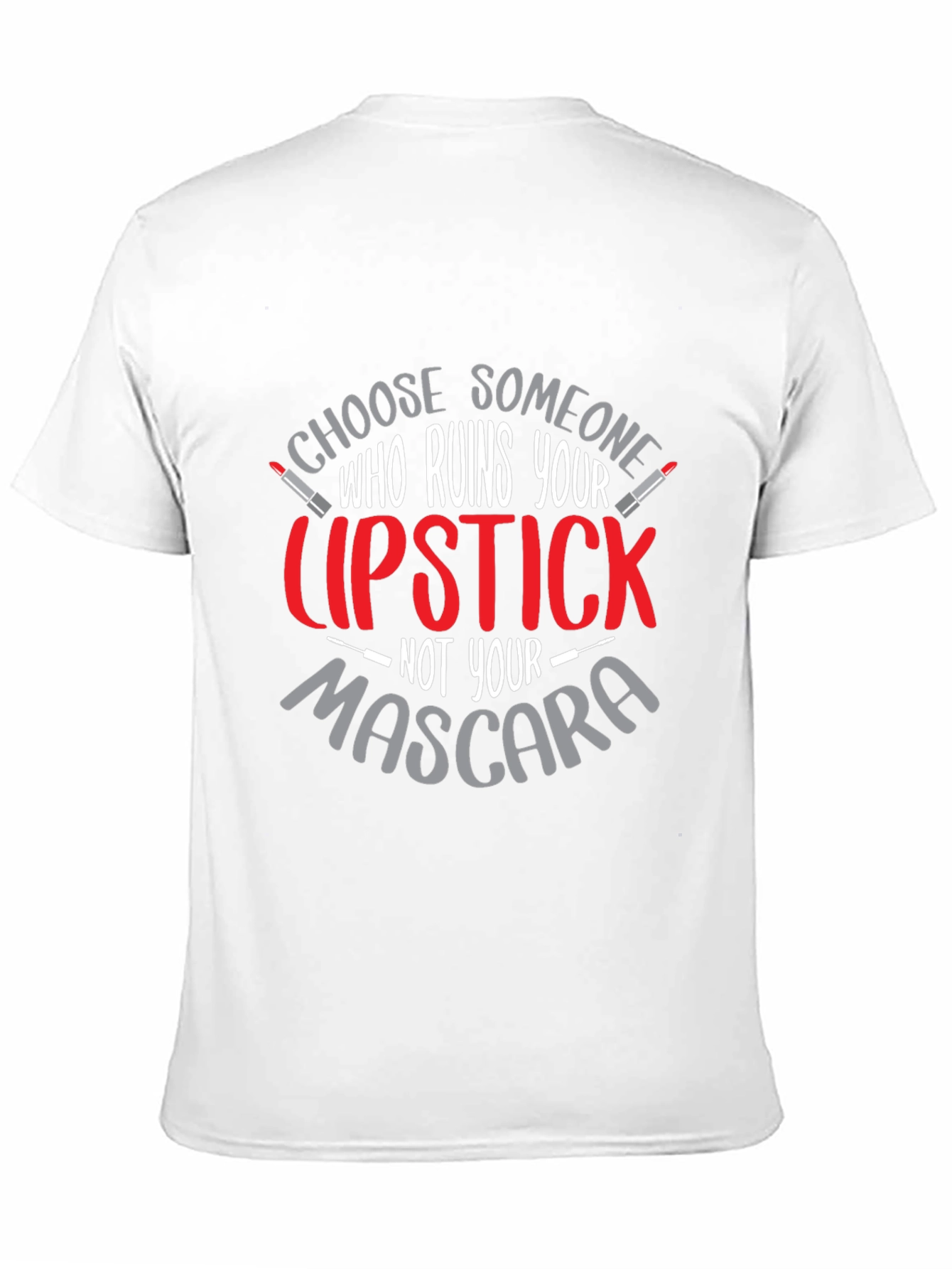 Lipstick Mascara Graphic Tee
