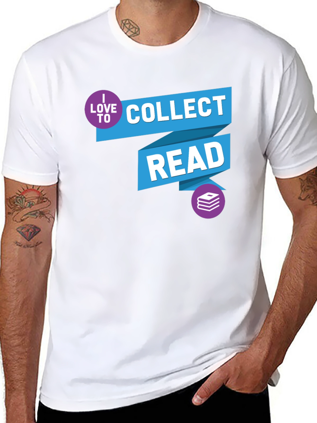 I Love to Collect Read T-Shirt