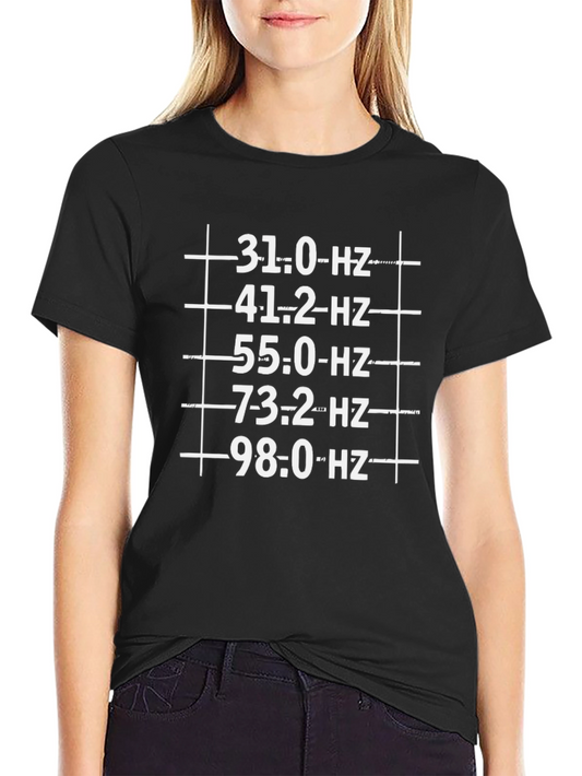 Frequency Scale Graphic T-Shirt