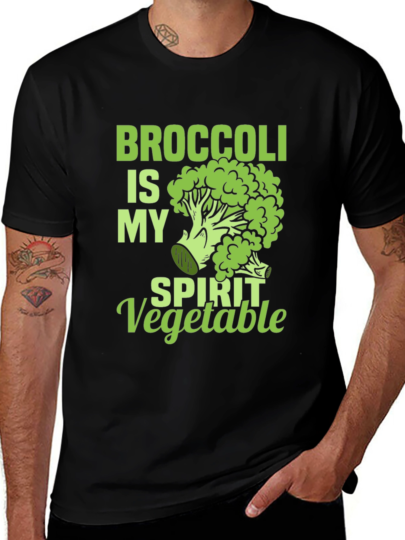 Broccoli Is My Spirit Vegetable T-Shirt