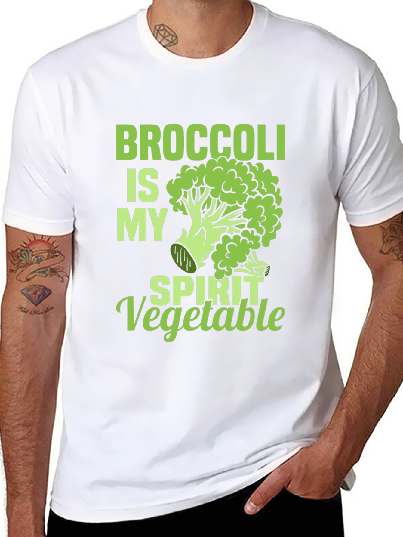 Broccoli Is My Spirit Vegetable T-Shirt