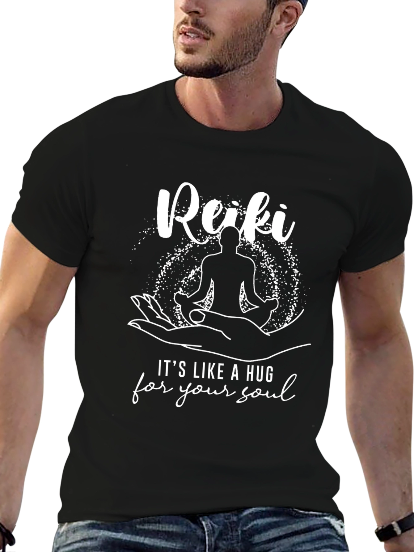 Reiki Soul Hug T-Shirt - Spiritual Comfort Tee