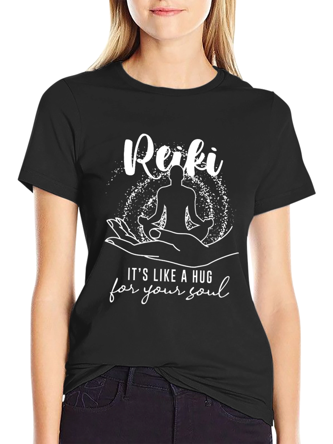 Reiki Soul Hug T-Shirt - Spiritual Comfort Tee
