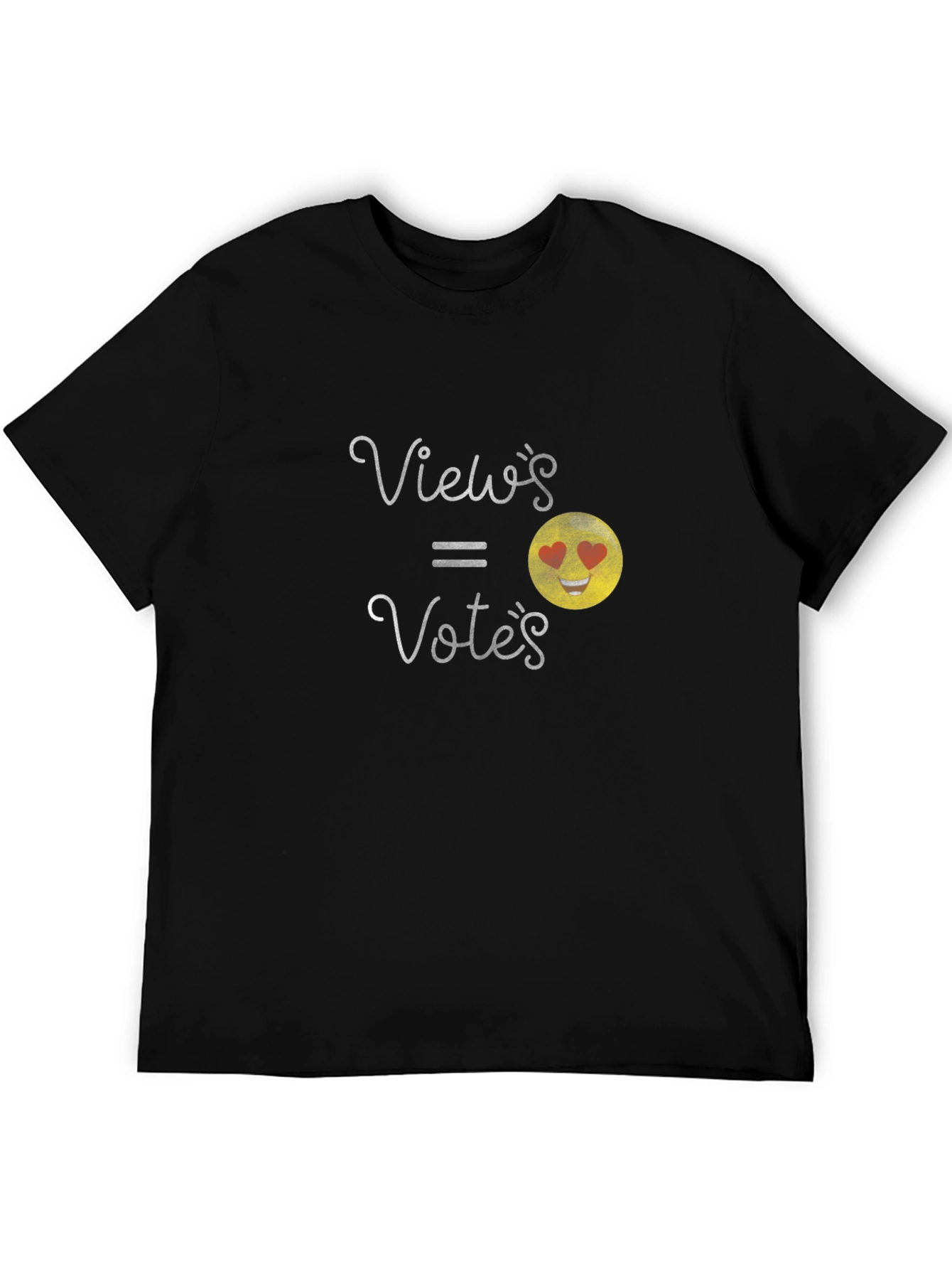 Views = Votes Emoji Graphic T-Shirt