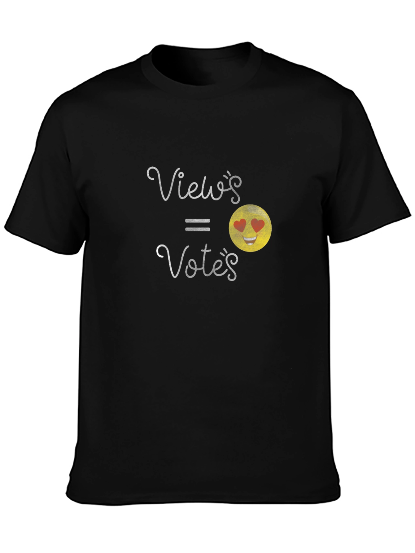 Views = Votes Emoji Graphic T-Shirt