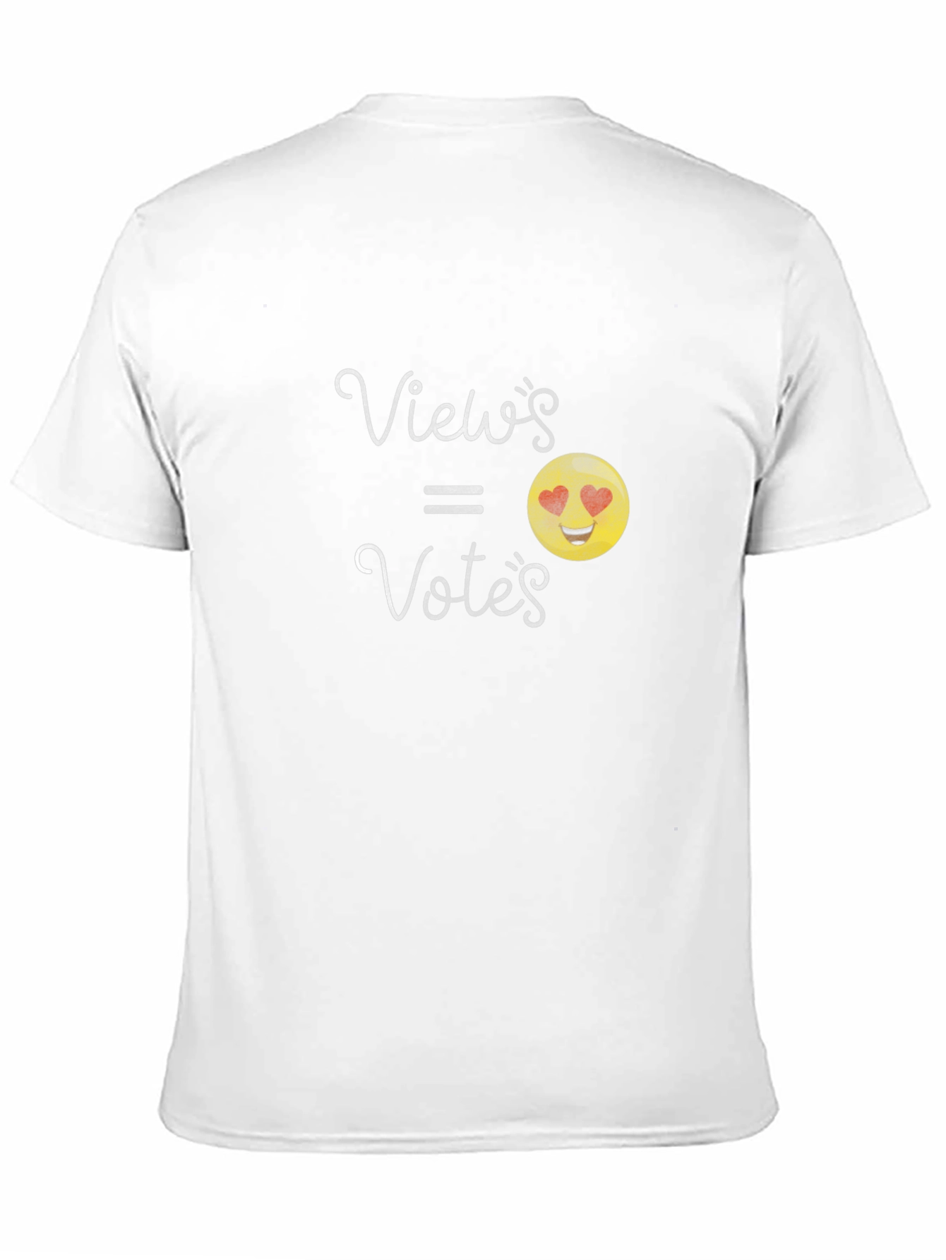 Views = Votes Emoji Graphic T-Shirt
