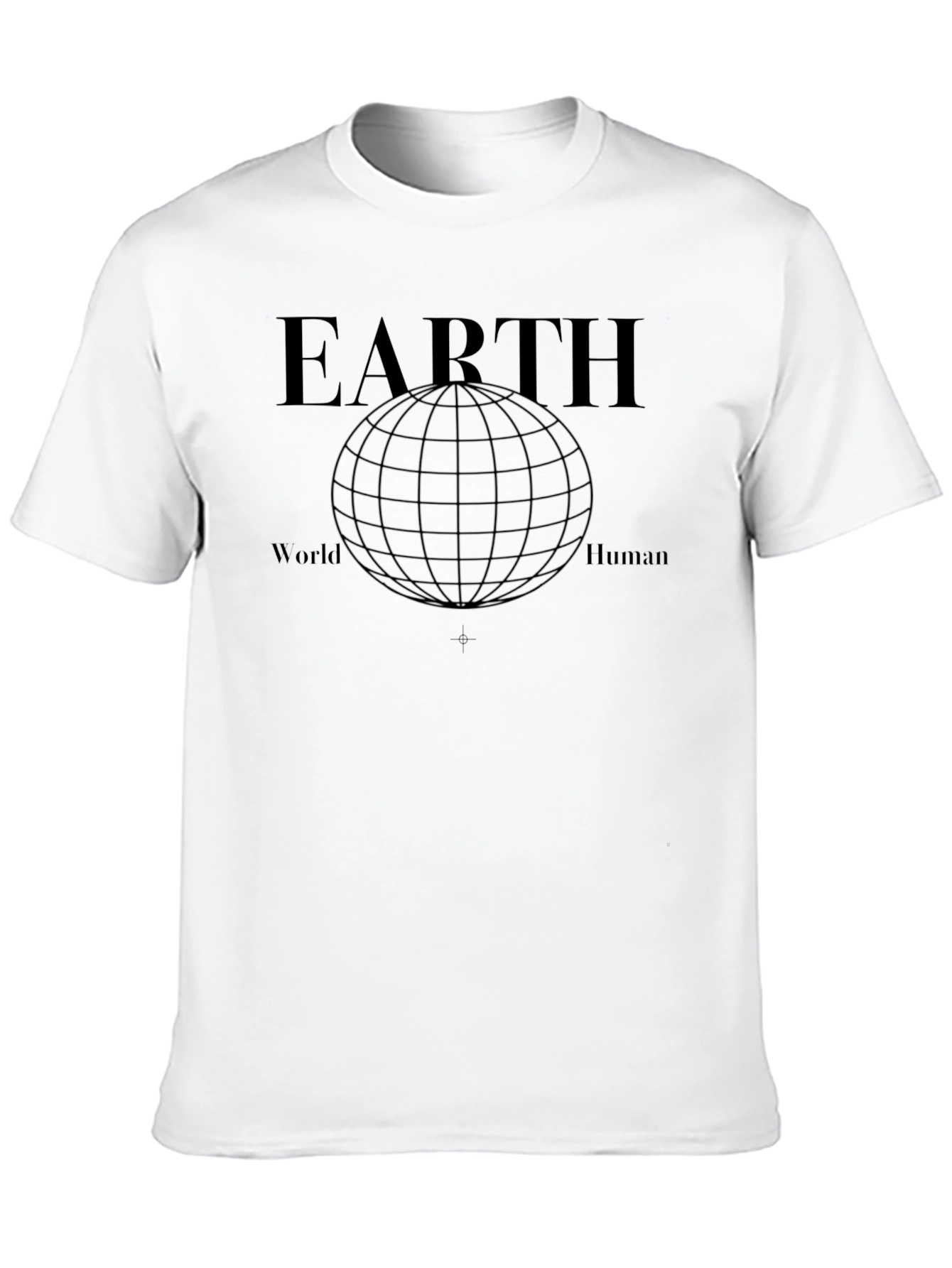 Earth Globe Graphic Tee - World Human Design