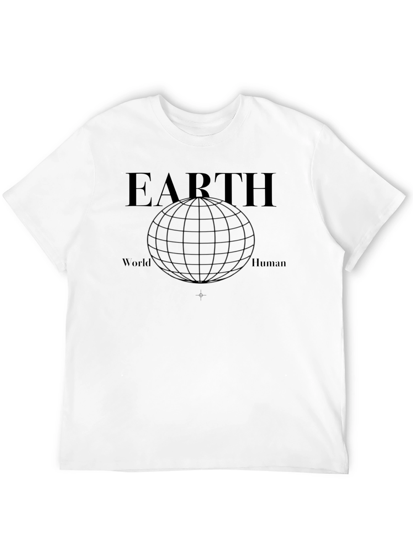 Earth Globe Graphic Tee - World Human Design