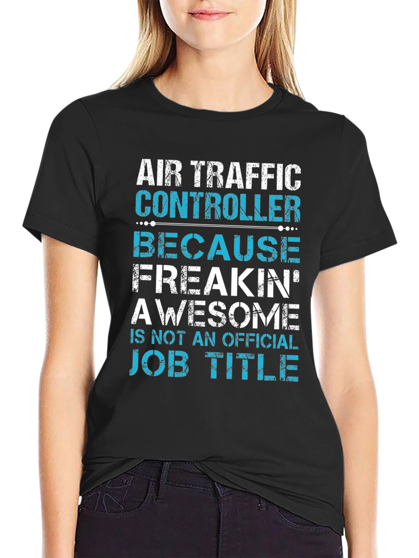 Air Traffic Controller Awesome Job Title T-Shirt