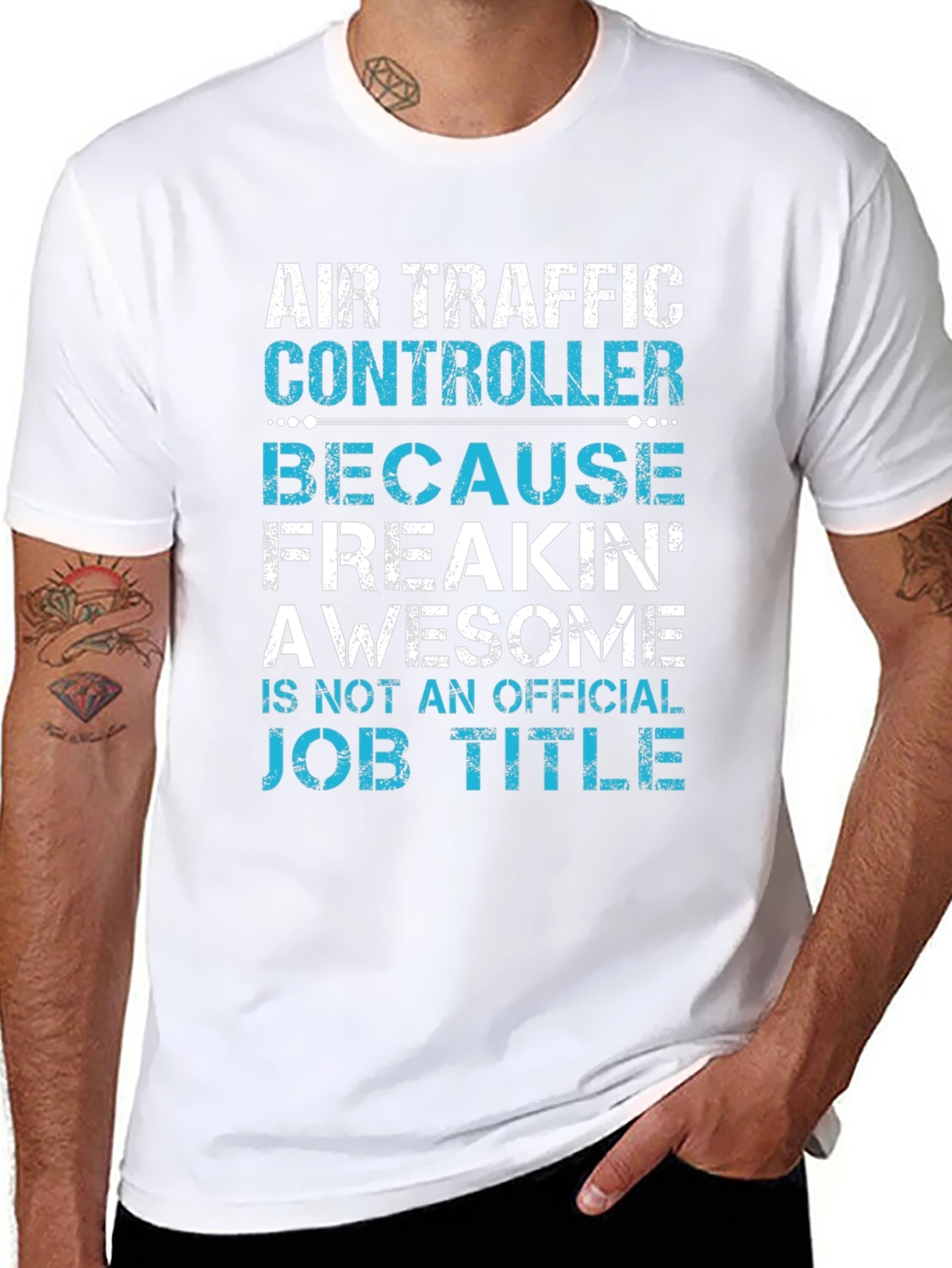 Air Traffic Controller Awesome Job Title T-Shirt