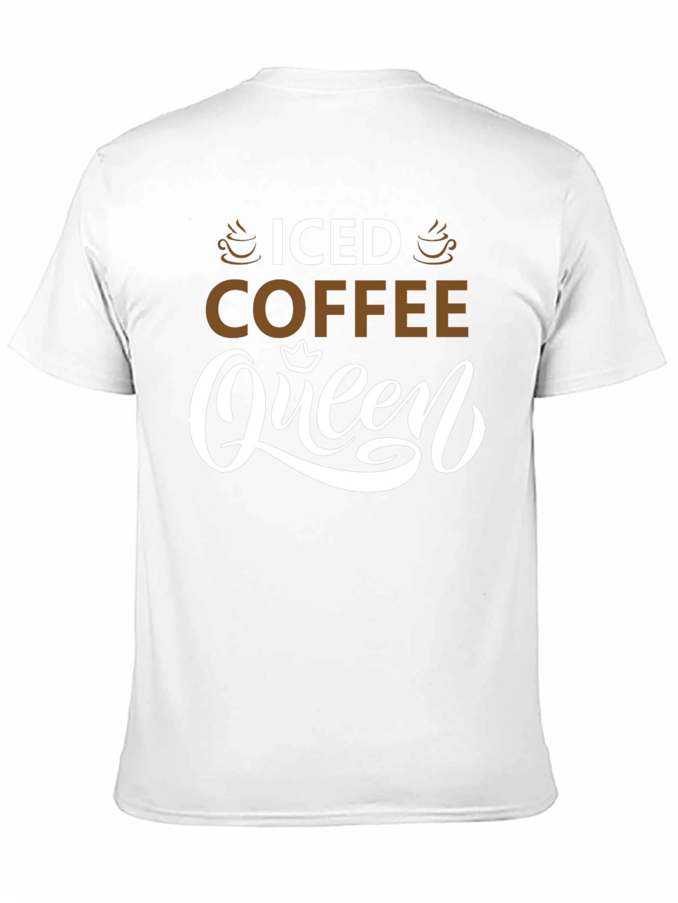 Iced Coffee Queen T-Shirt - Trendy & Fun