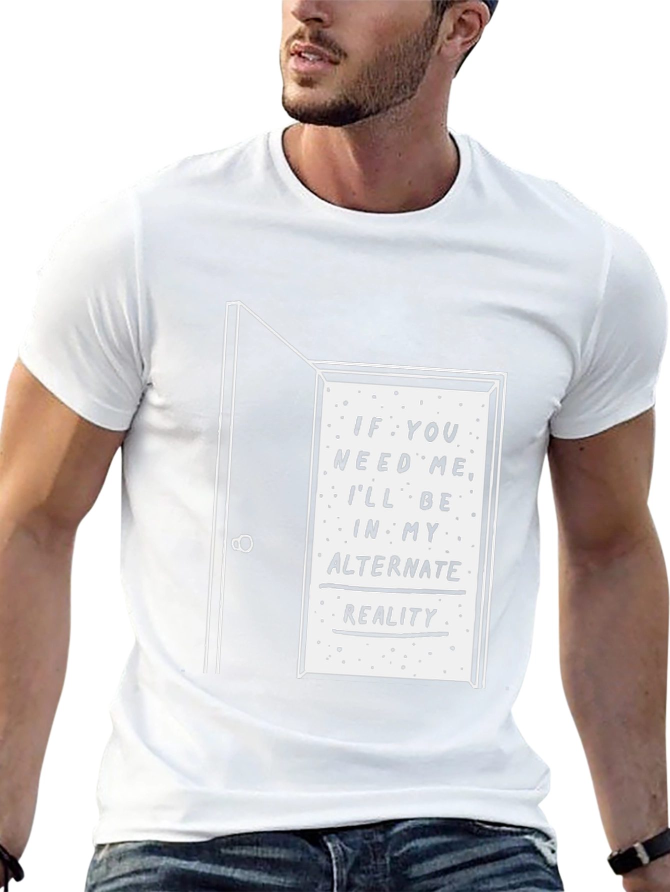 Alternate Reality Graphic Tee - Black T-Shirt