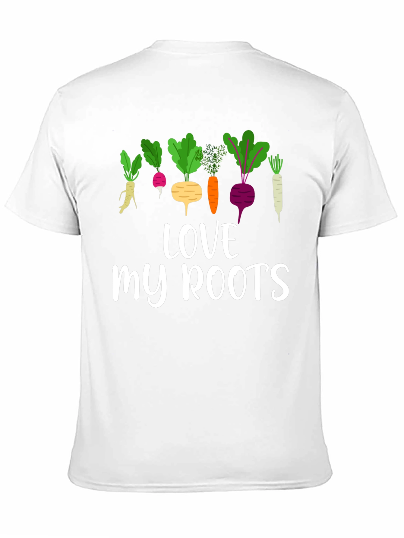 Love My Roots T-Shirt - Vegetable Garden Tee