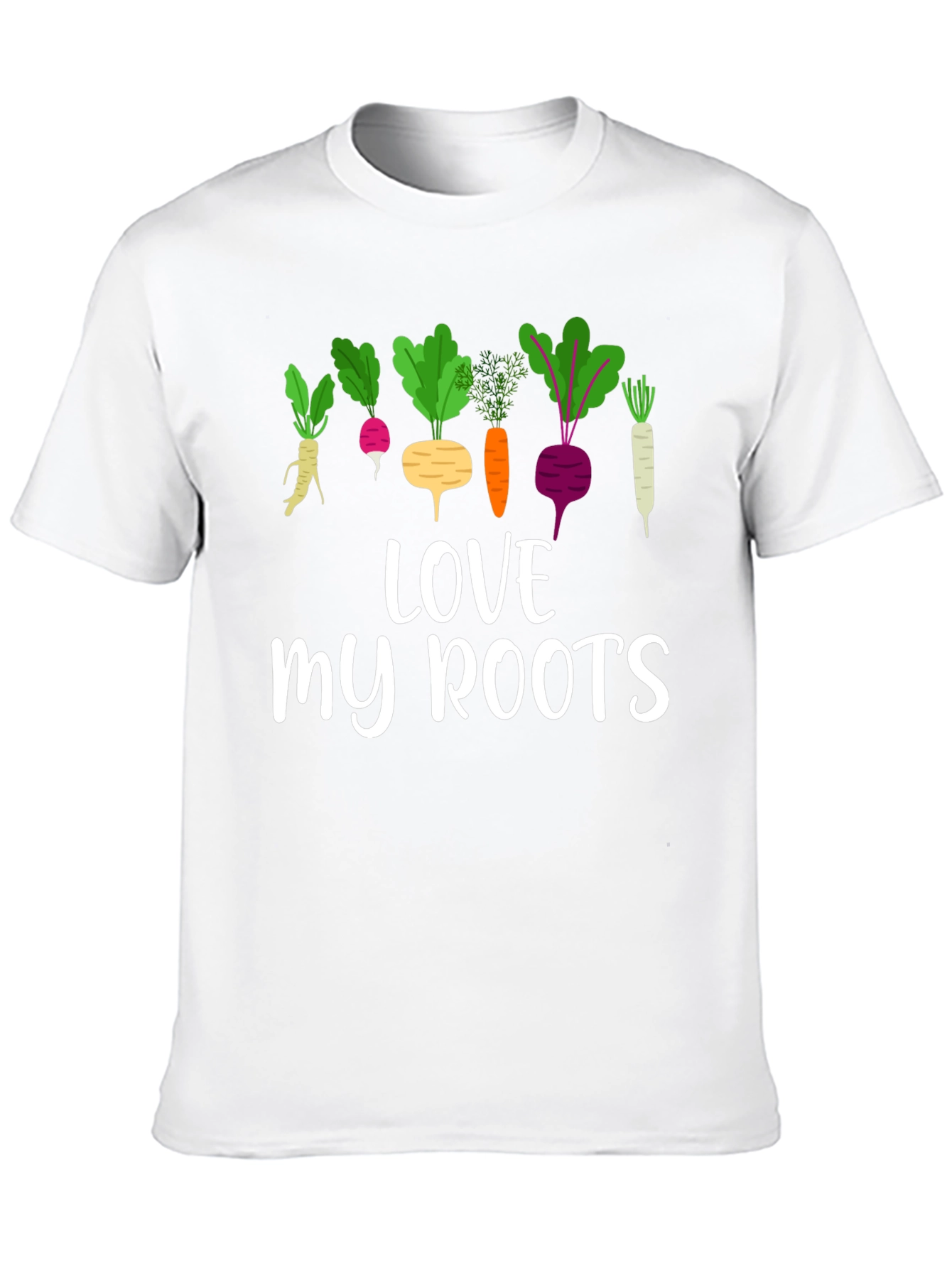 Love My Roots T-Shirt - Vegetable Garden Tee