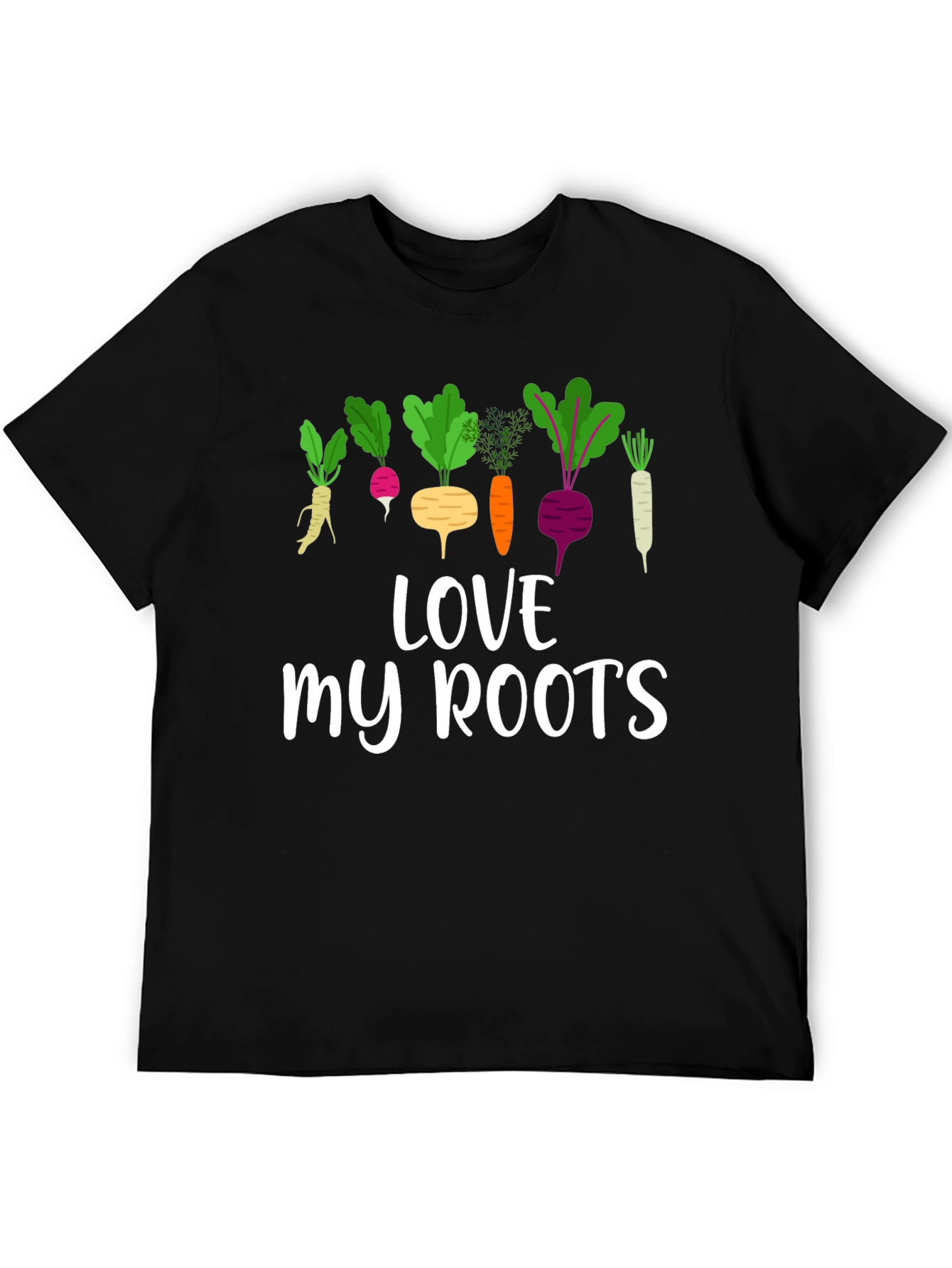 Love My Roots T-Shirt - Vegetable Garden Tee