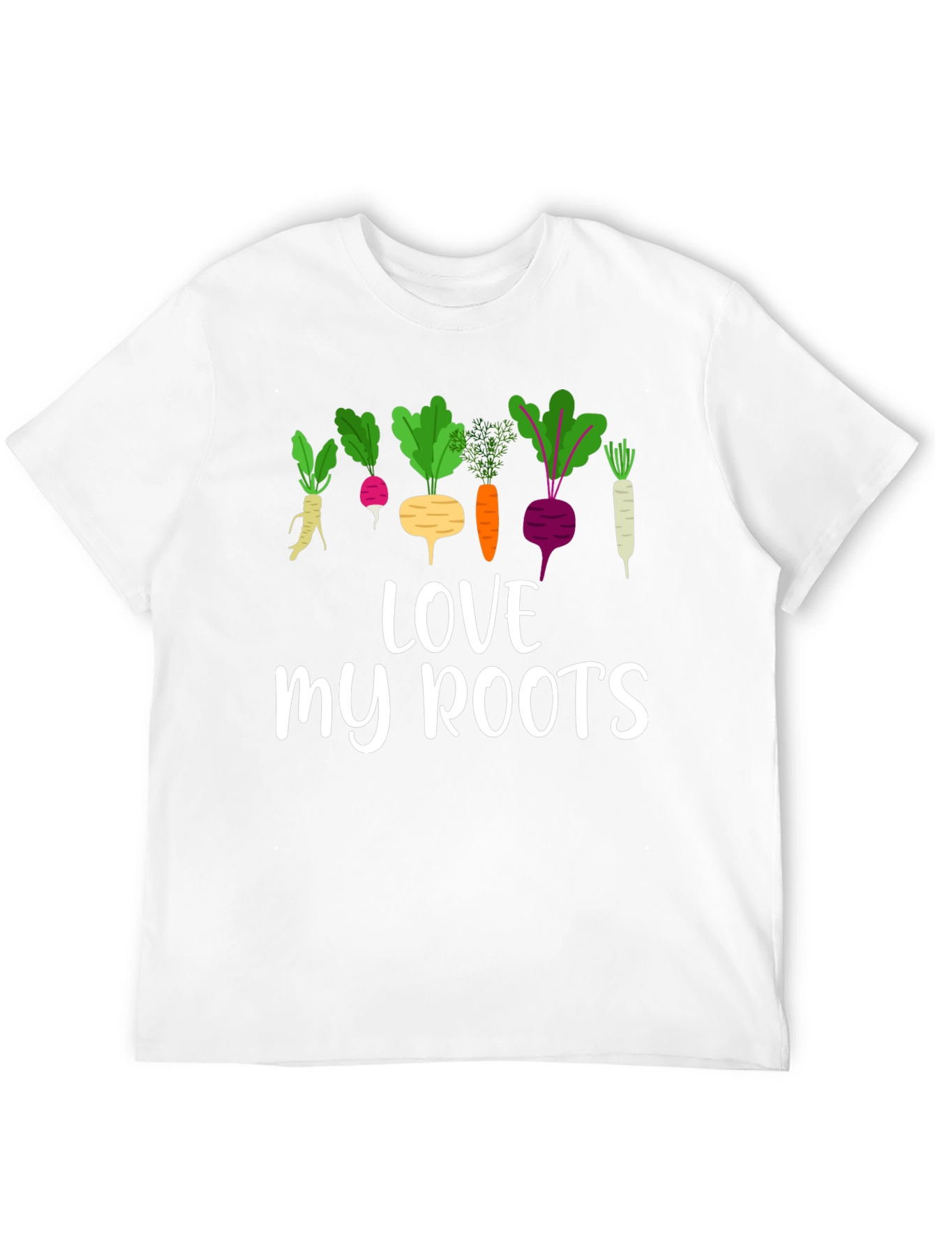 Love My Roots T-Shirt - Vegetable Garden Tee