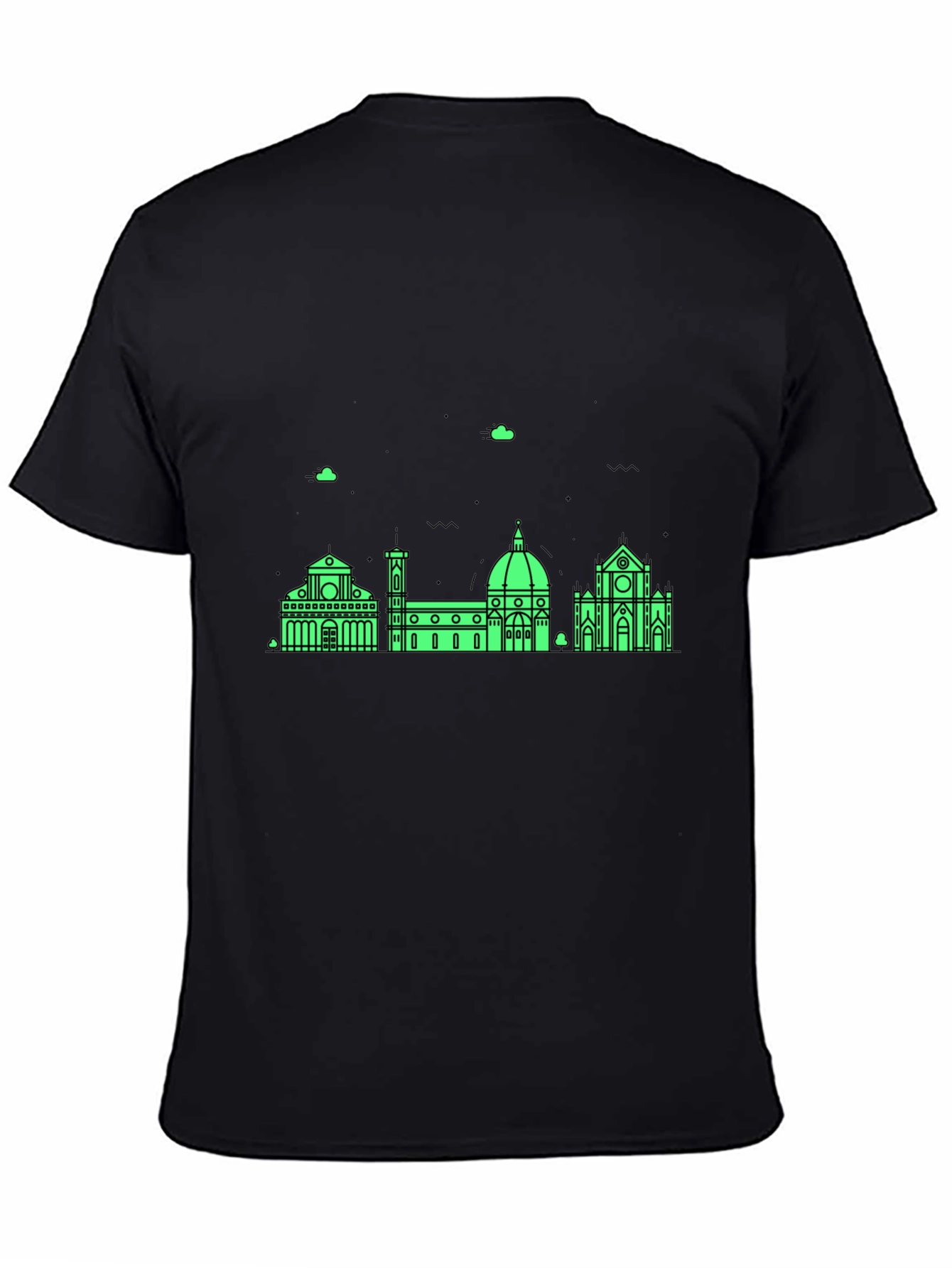 Florence Skyline Mens Graphic Tee