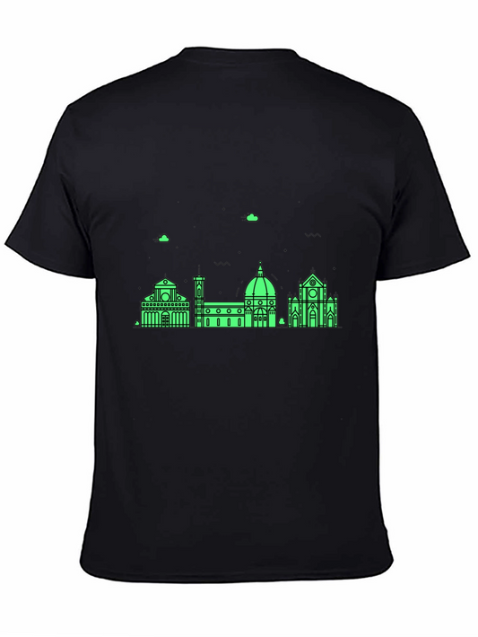 Florence Skyline Mens Graphic Tee