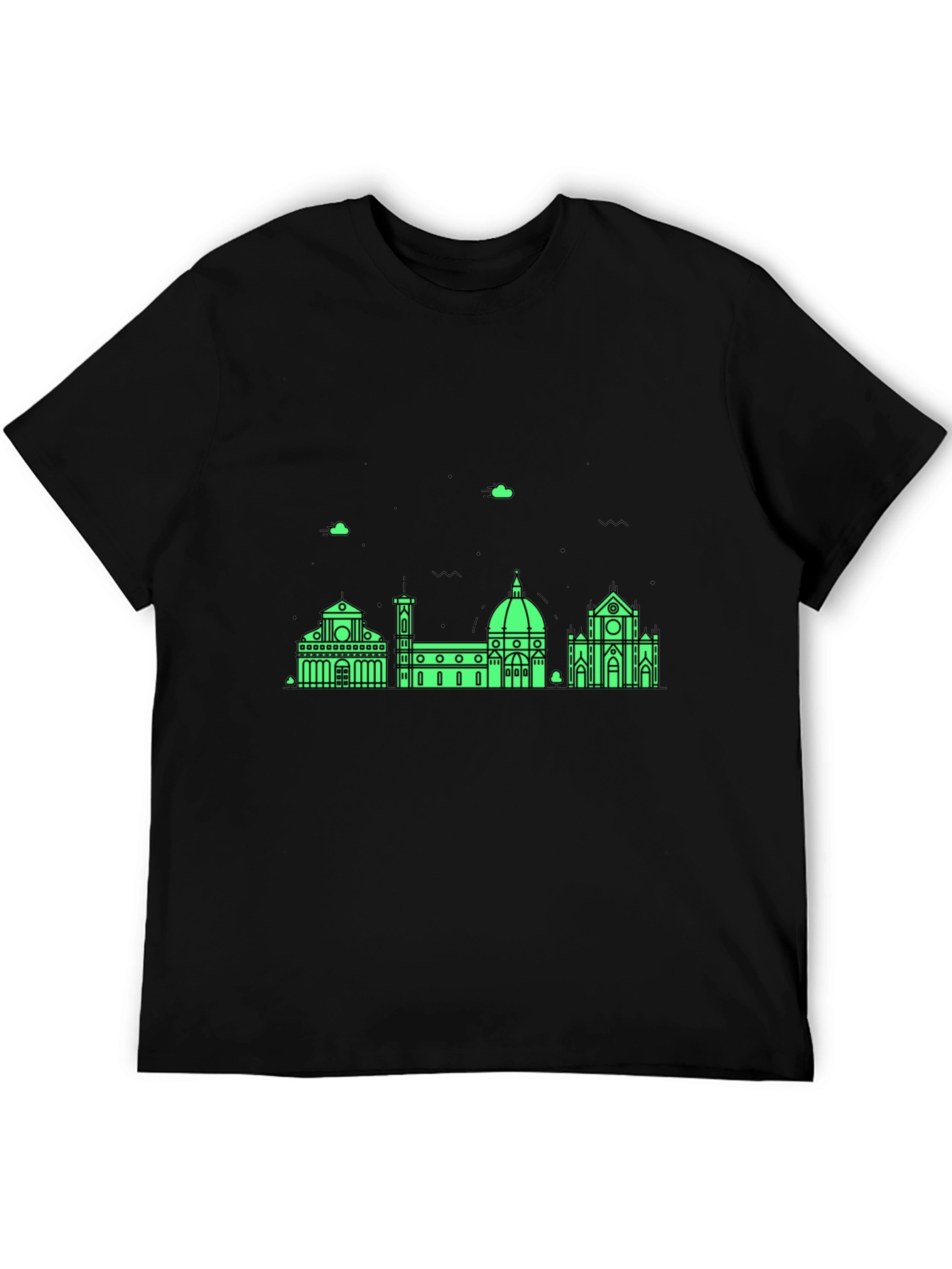 Florence Skyline Mens Graphic Tee