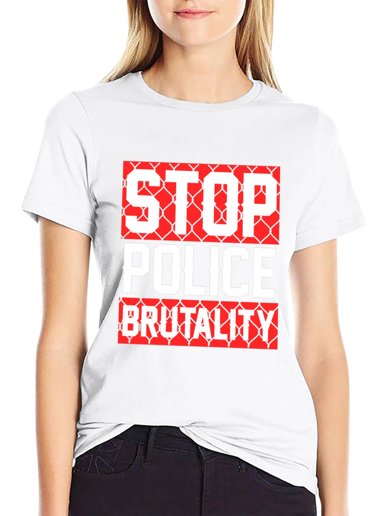 Stop Police Brutality Graphic T-Shirt