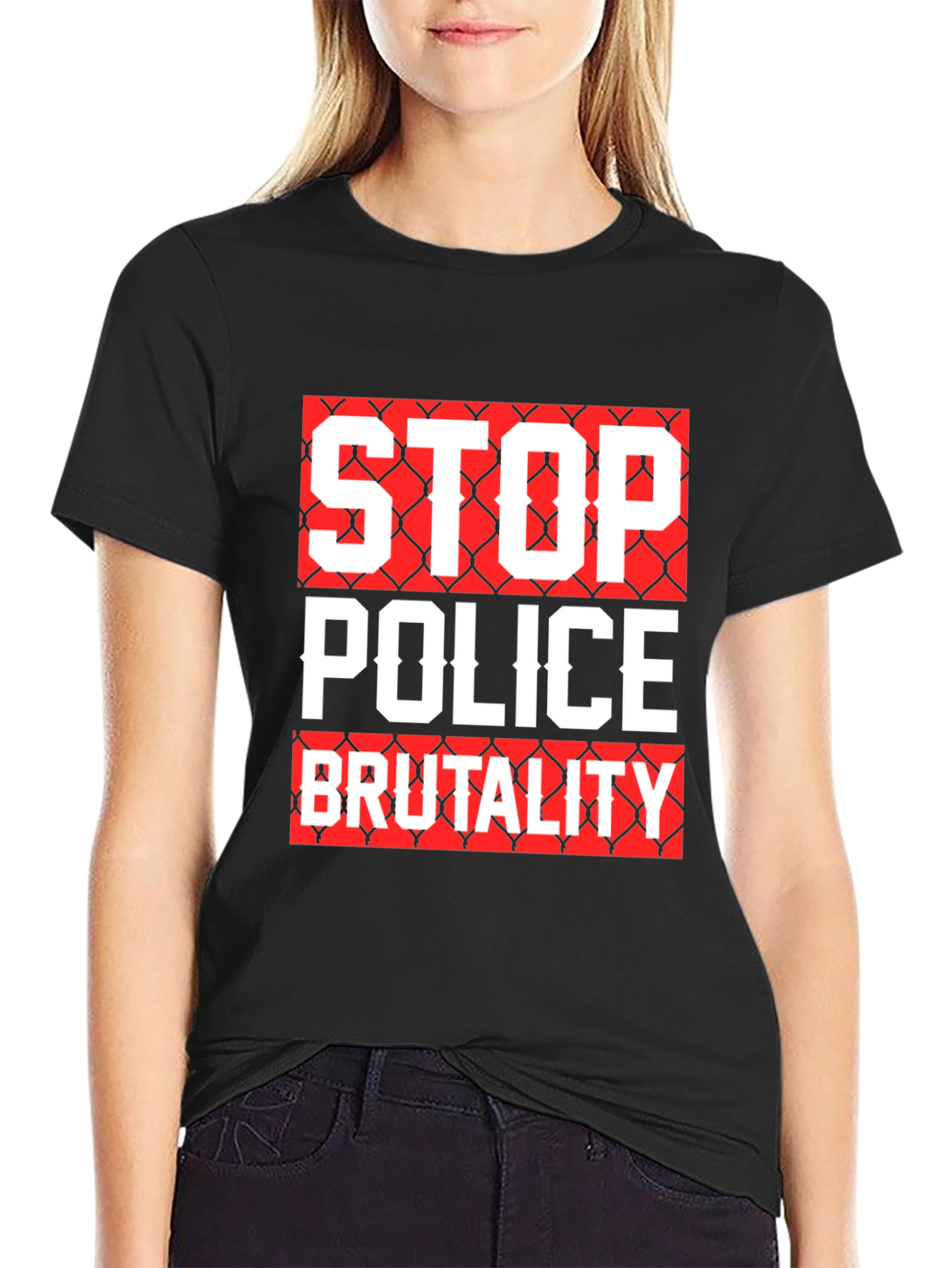Stop Police Brutality Graphic T-Shirt