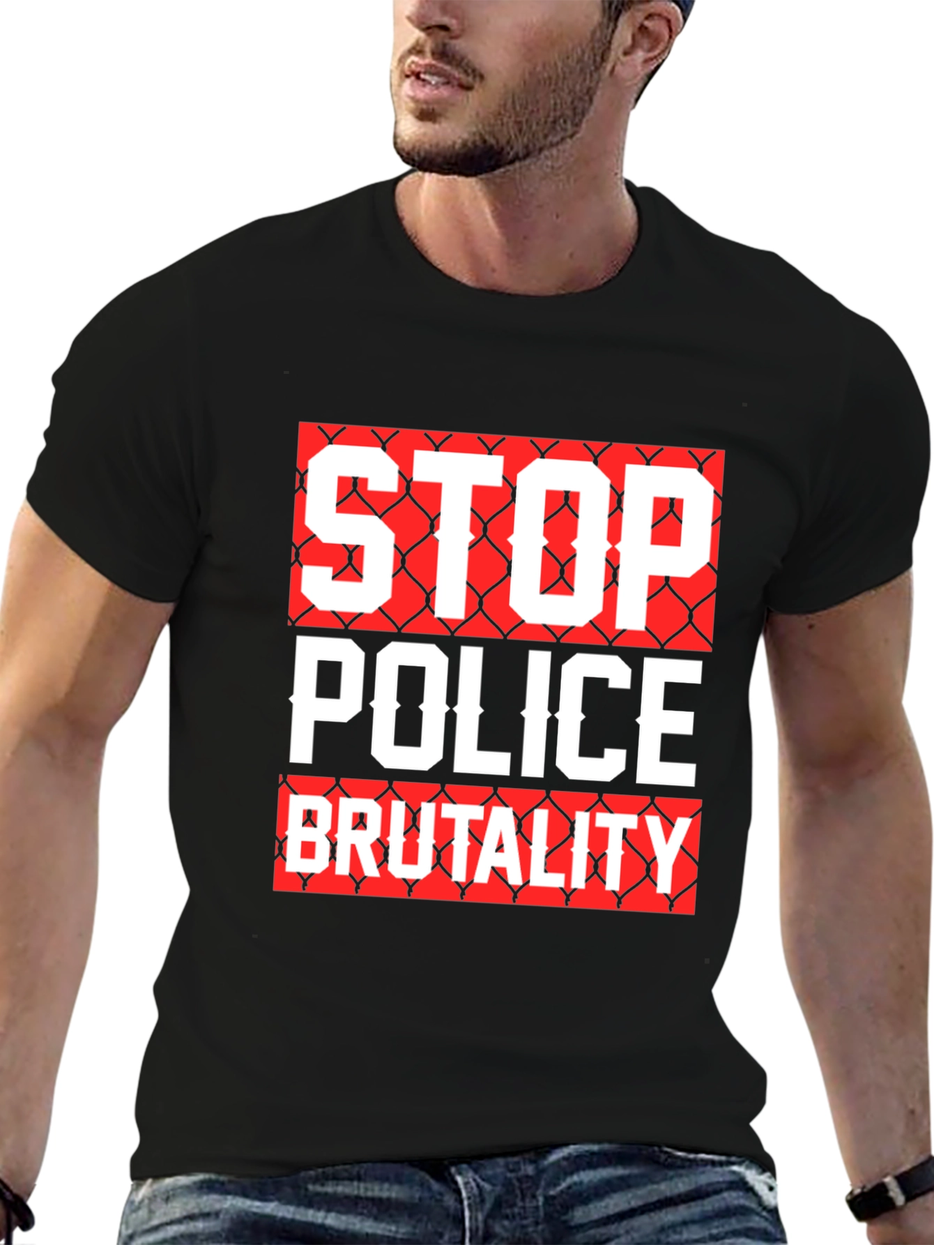 Stop Police Brutality Graphic T-Shirt