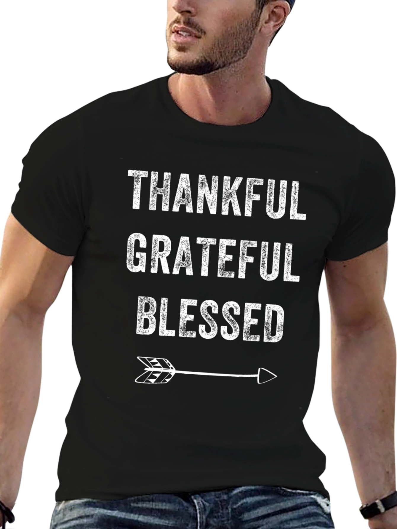 Thankful Grateful Blessed Tee