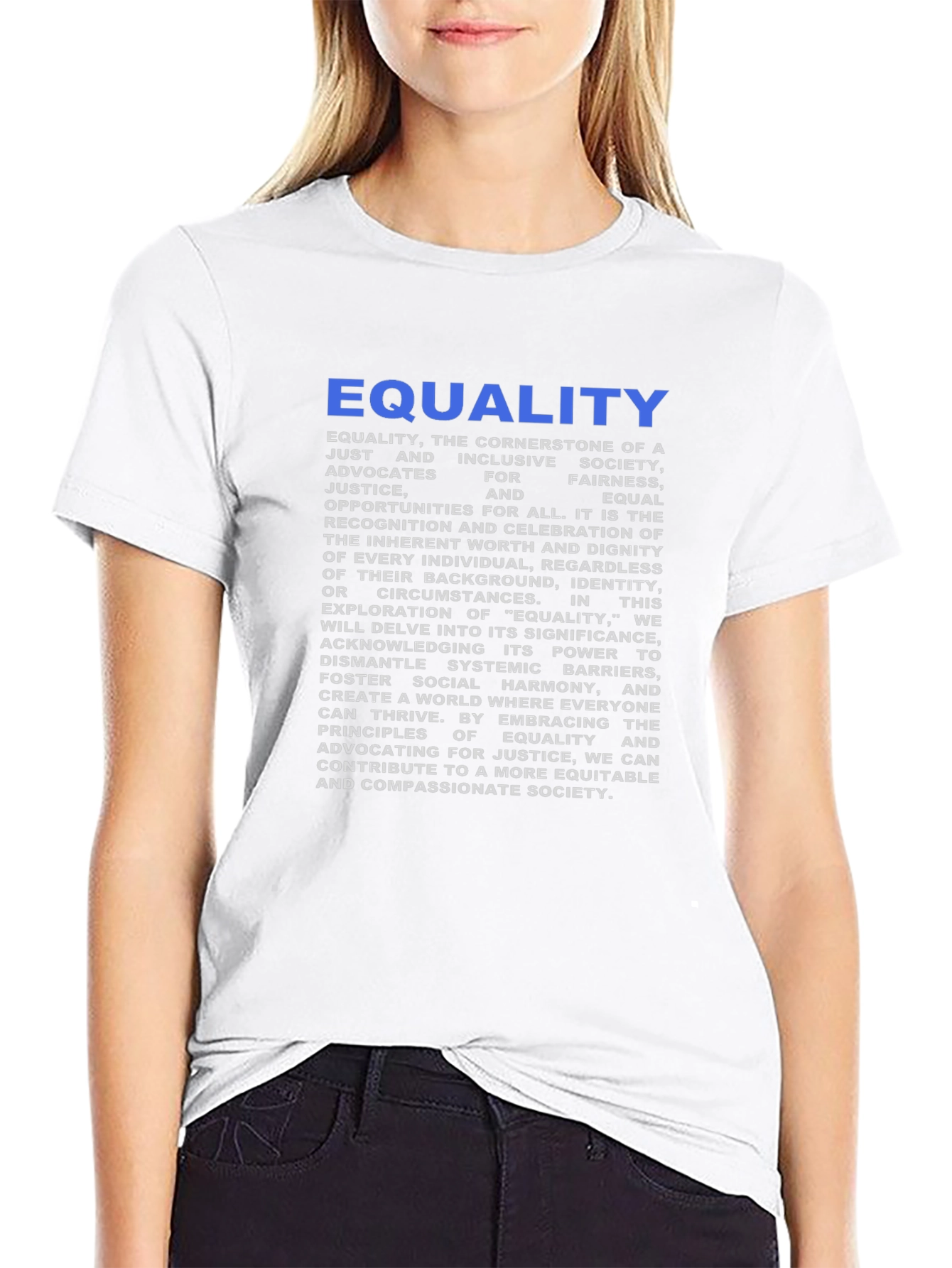Equality Graphic T-Shirt - Stand for Justice