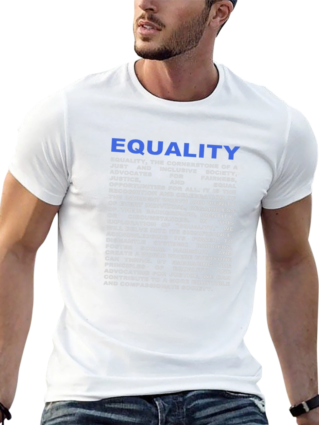 Equality Graphic T-Shirt - Stand for Justice