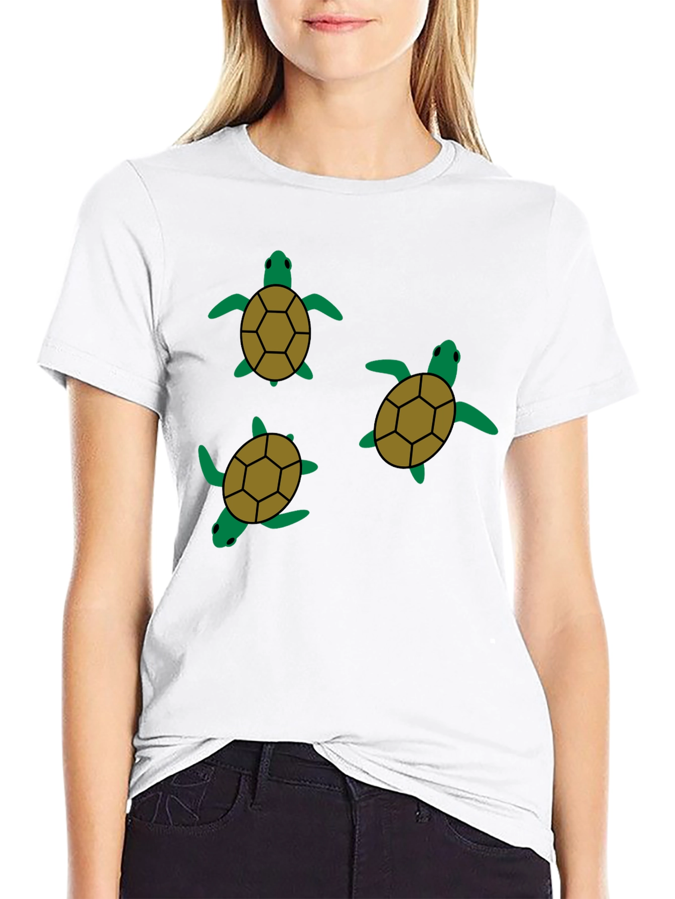 Turtle Graphic Tee - Stylish Casual Wear