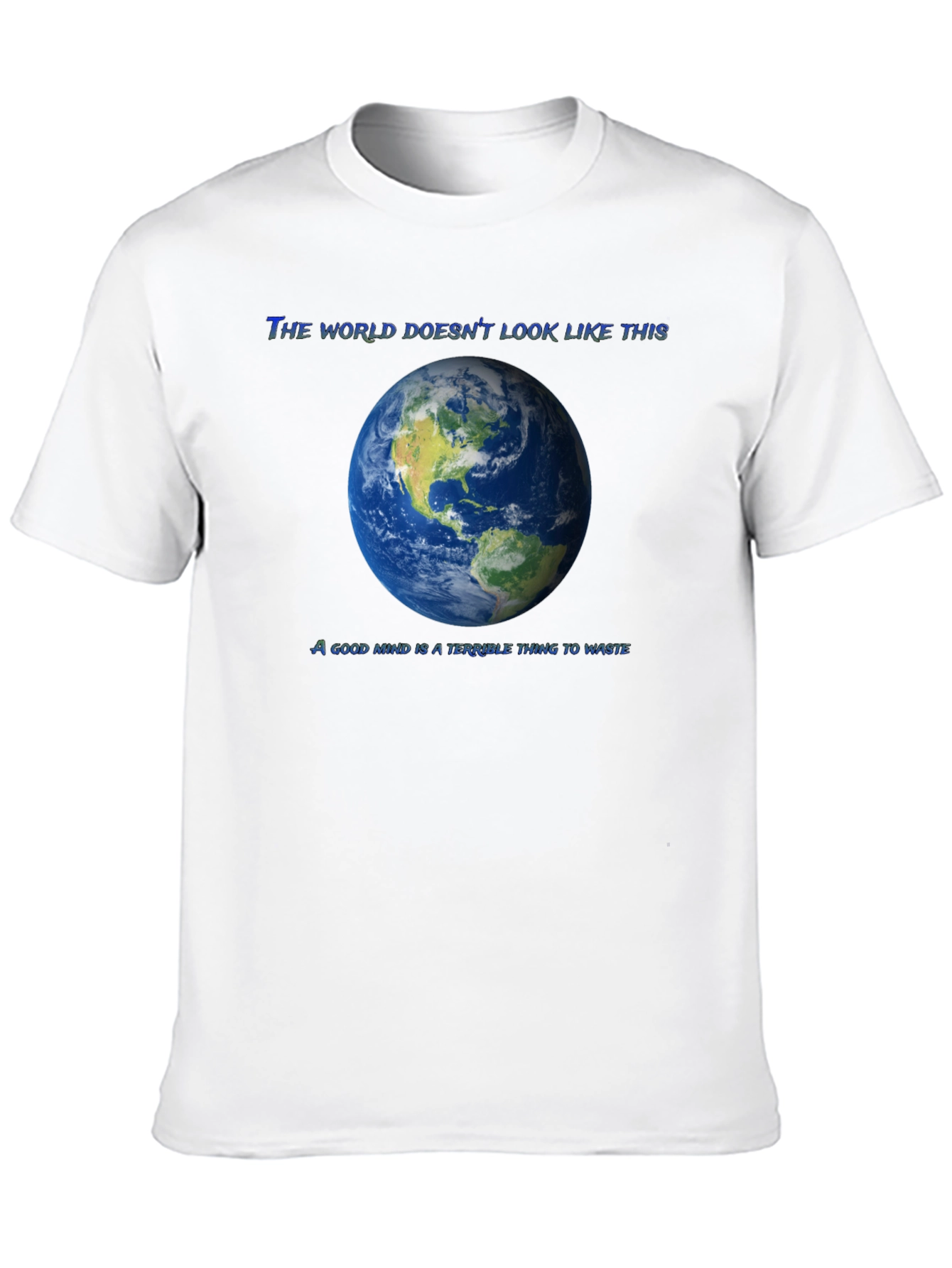 Earth Graphic T-Shirt - Waste a Good Mind