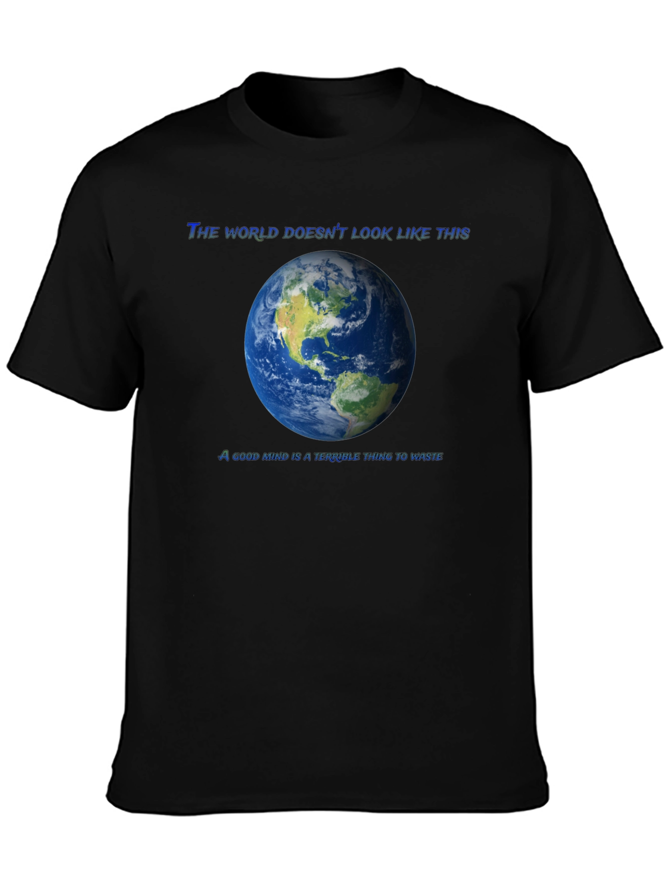 Earth Graphic T-Shirt - Waste a Good Mind