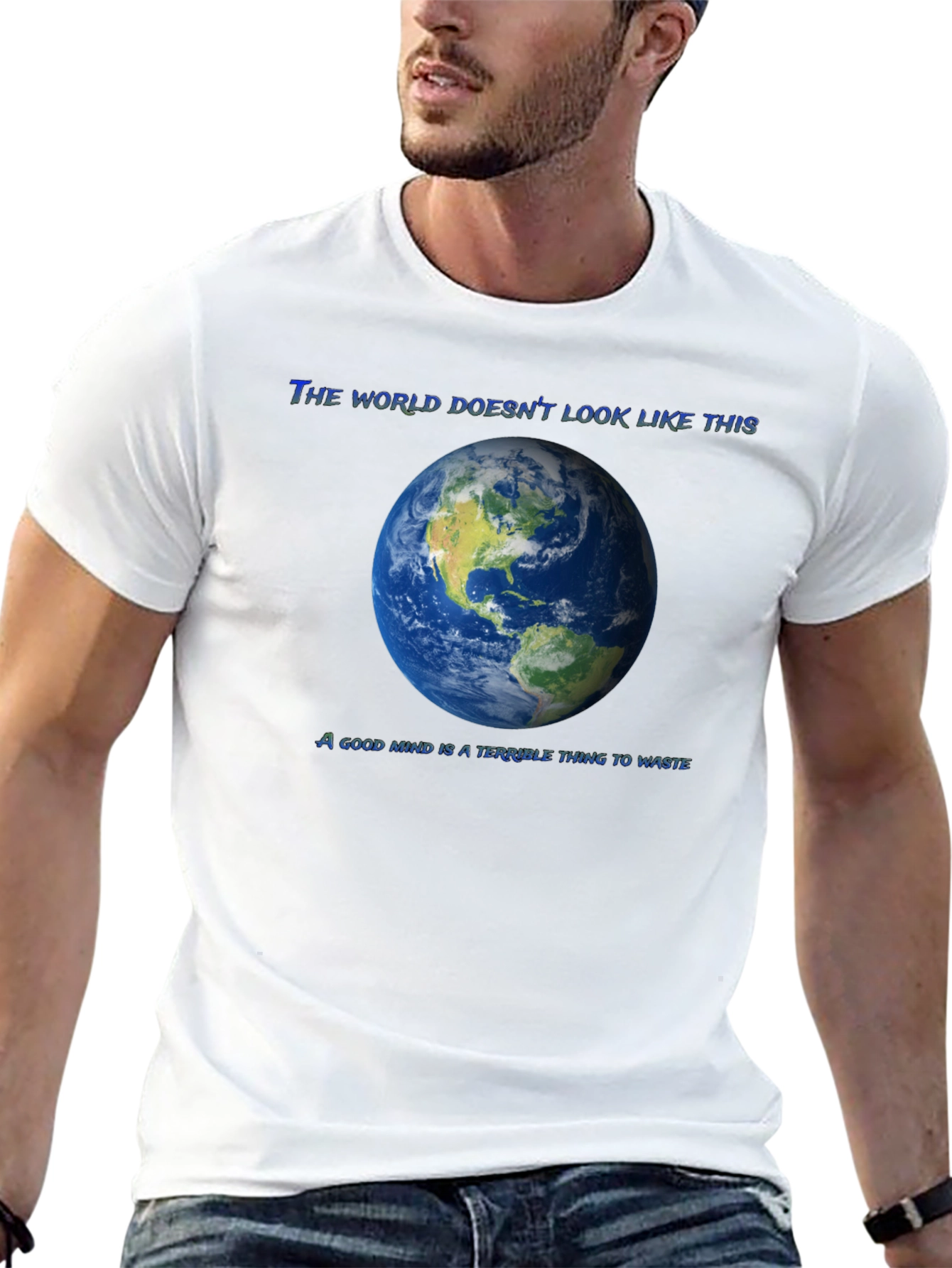Earth Graphic T-Shirt - Waste a Good Mind