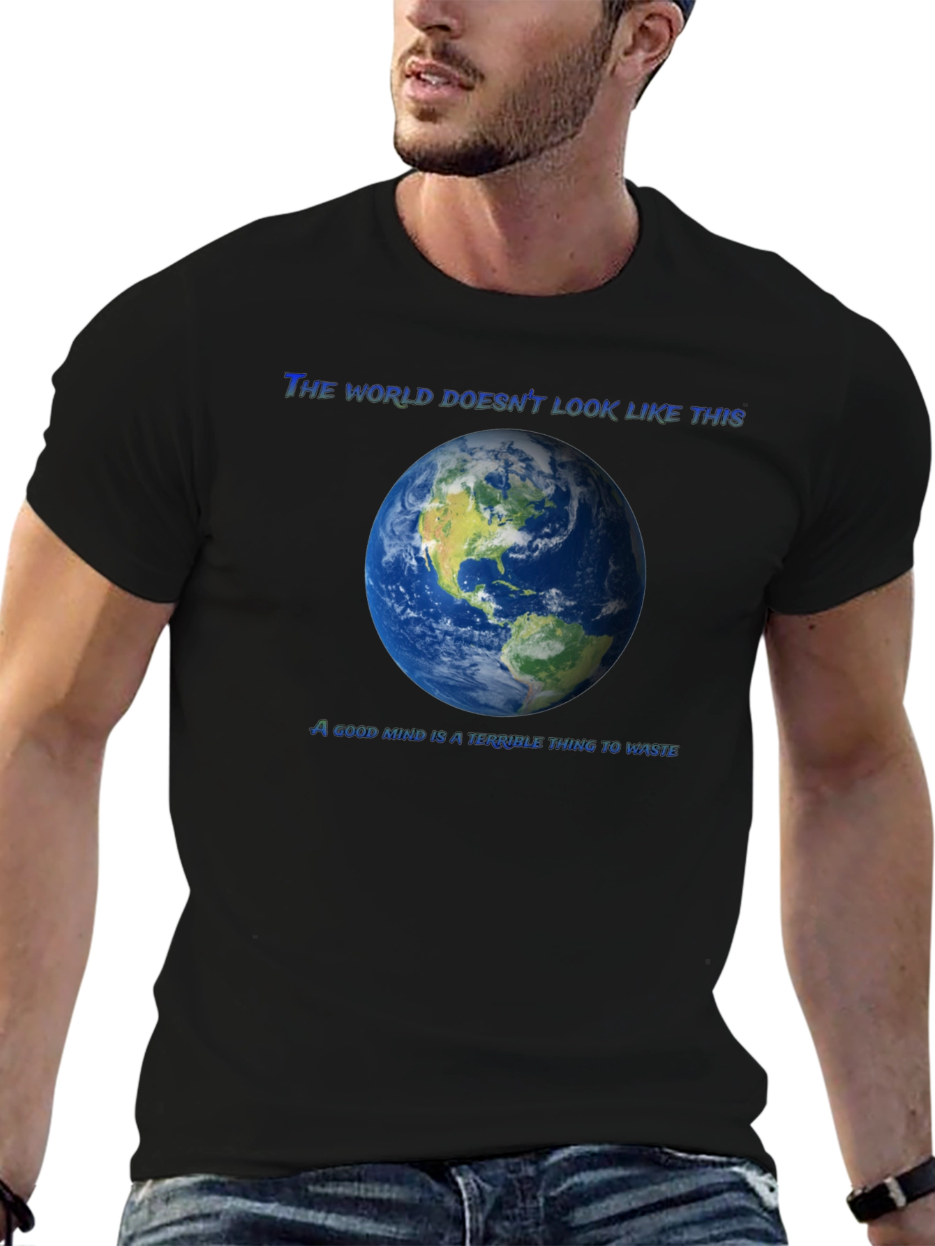Earth Graphic T-Shirt - Waste a Good Mind