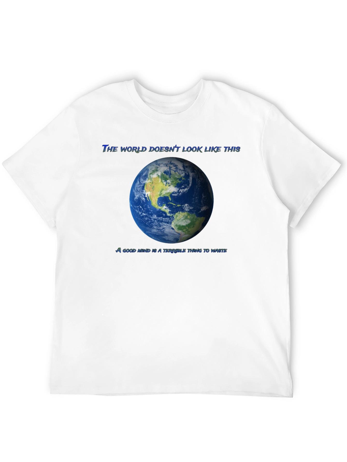 Earth Graphic T-Shirt - Waste a Good Mind