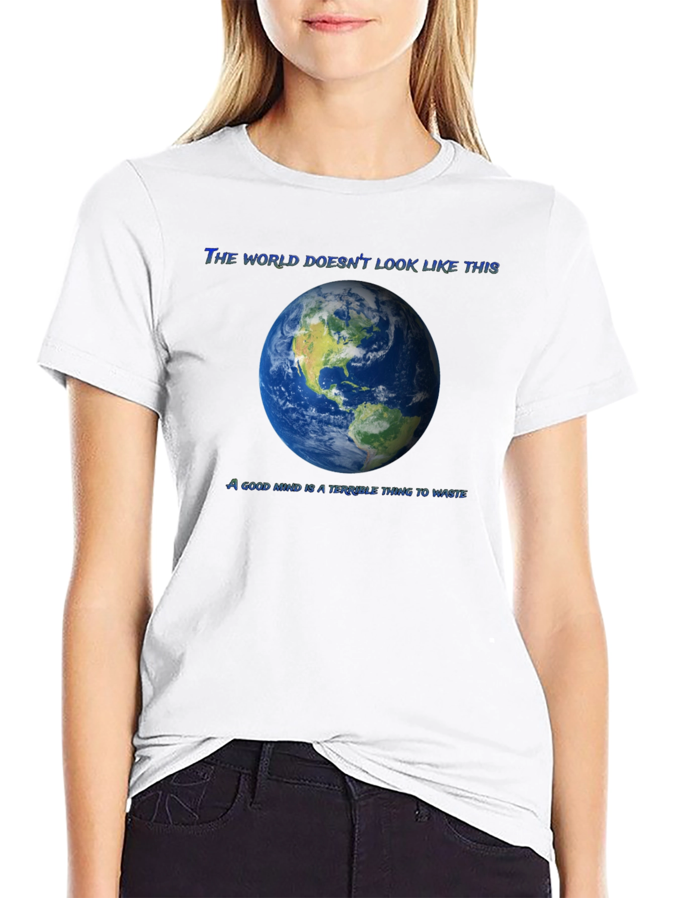 Earth Graphic T-Shirt - Waste a Good Mind