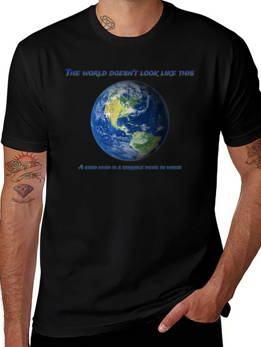 Earth Graphic T-Shirt - Waste a Good Mind