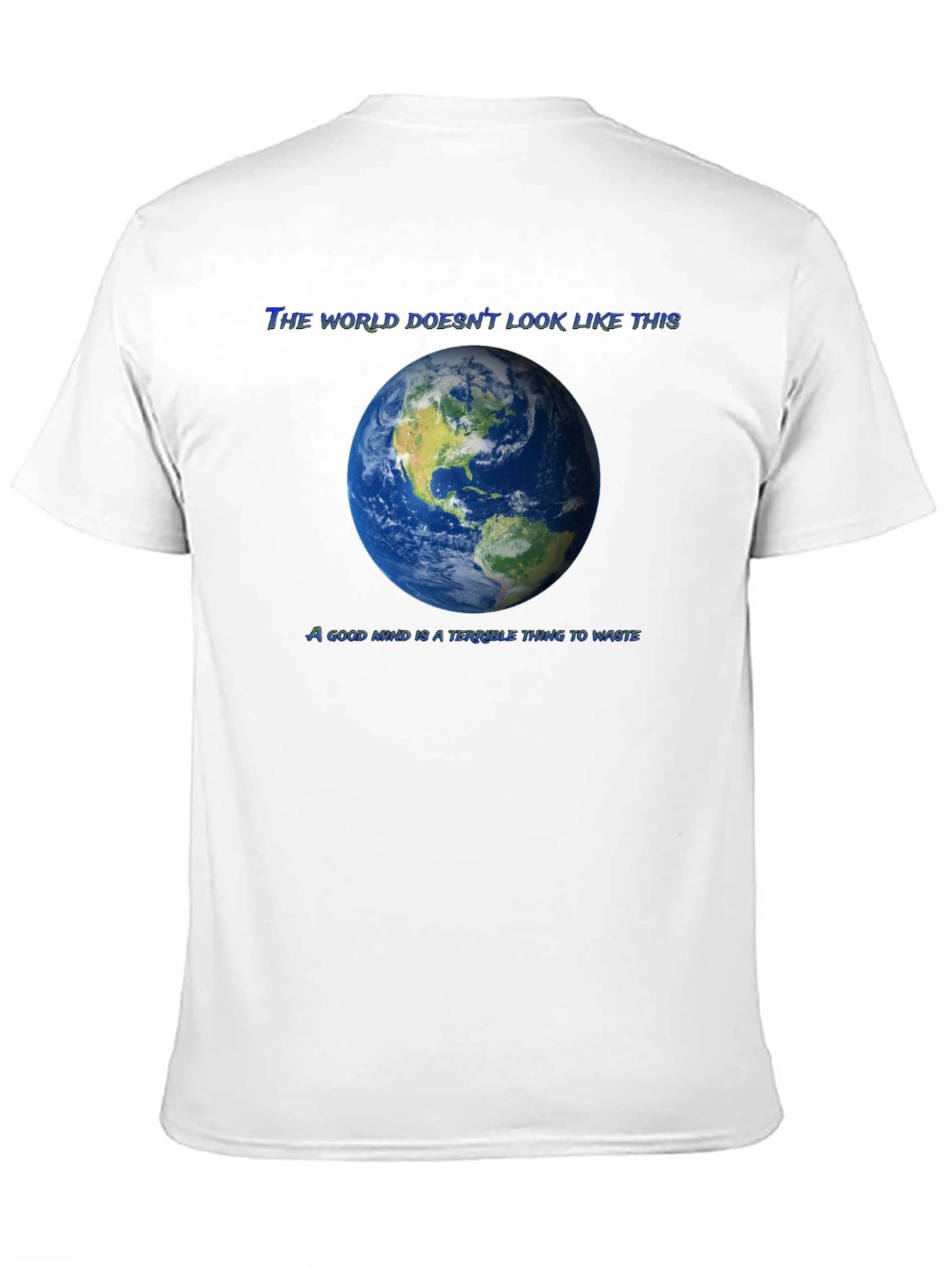 Earth Graphic T-Shirt - Waste a Good Mind