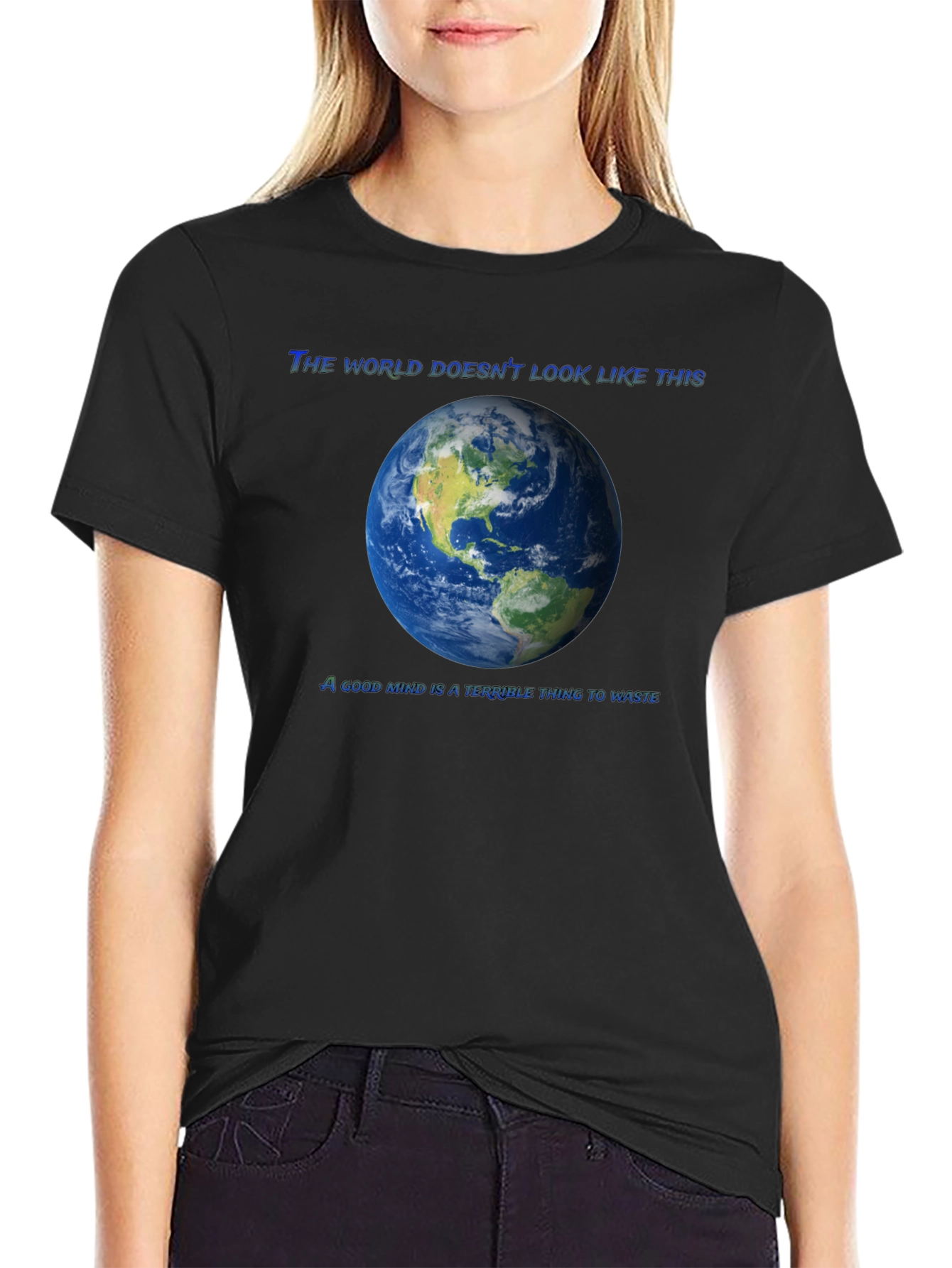 Earth Graphic T-Shirt - Waste a Good Mind