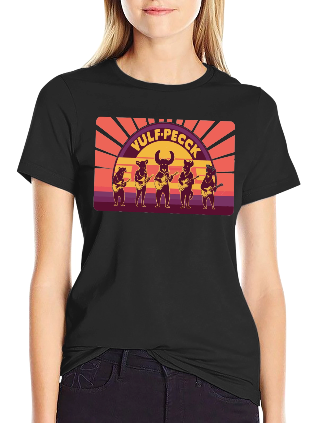 Vulfpeck Sunset Band Graphic Tee