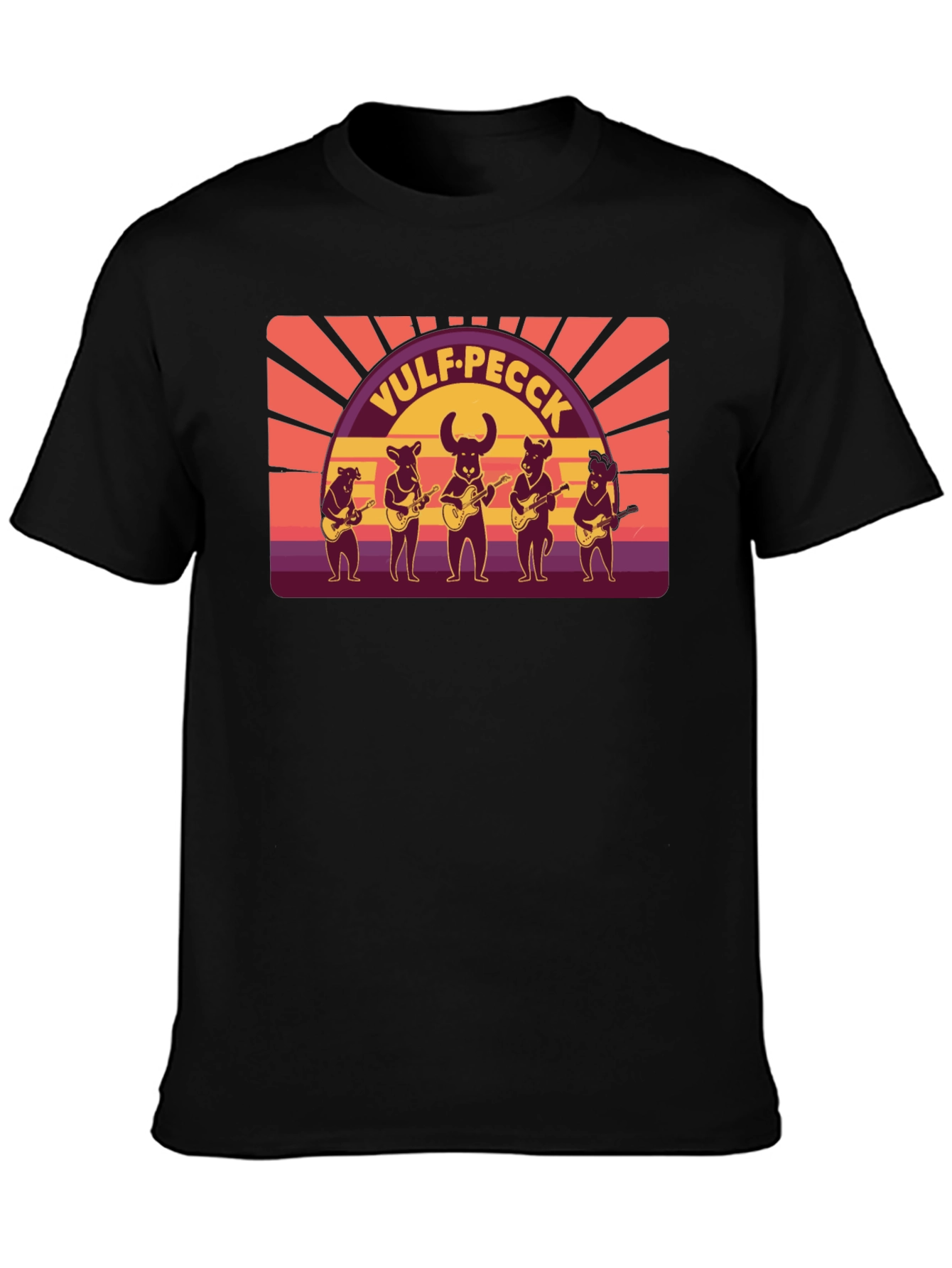 Vulfpeck Sunset Band Graphic Tee